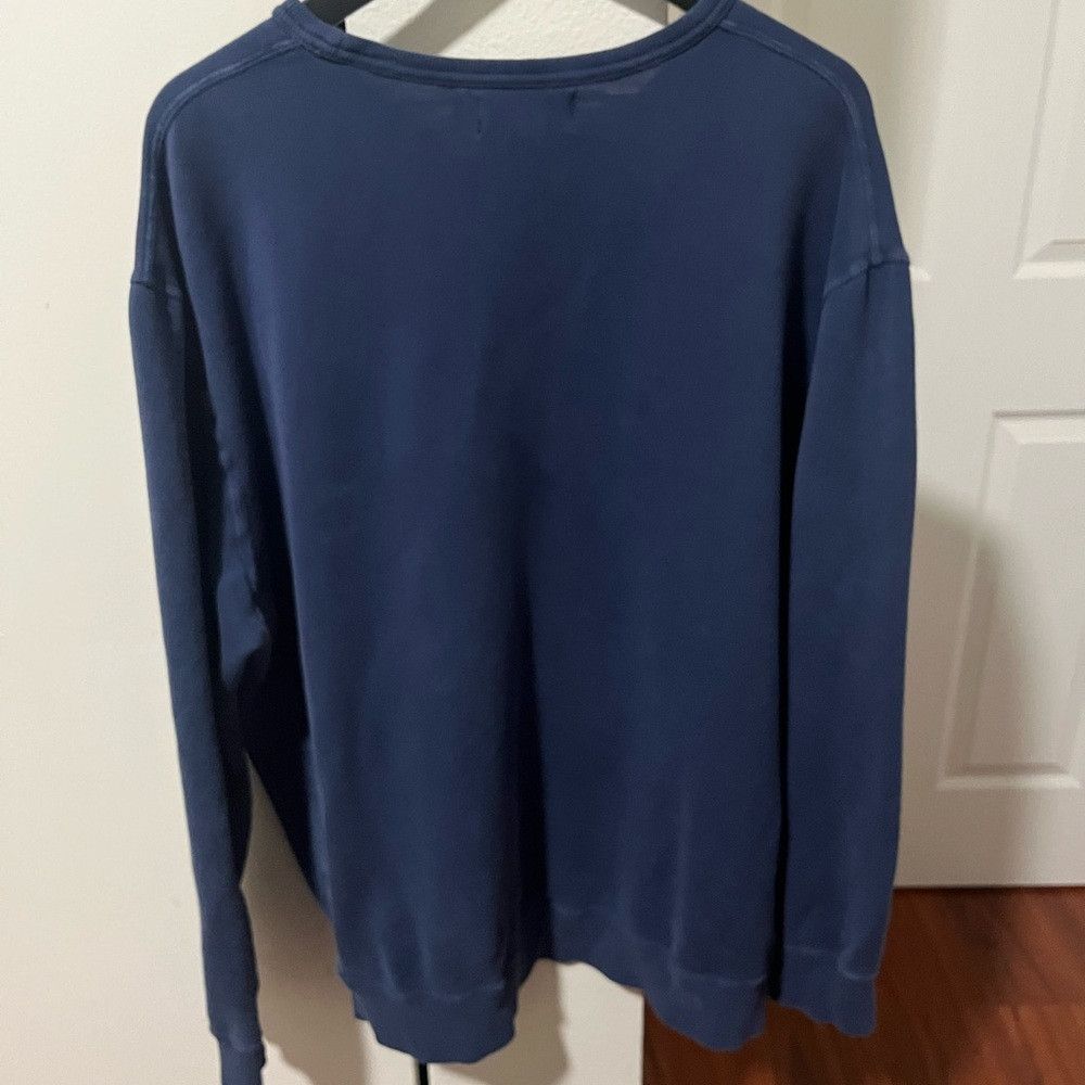 Polo Ralph Lauren Vintage Polo Ralph Lauren Men's Blue Crewneck Pullover Swea Size US XXL / EU 58 / 5 - 5 Thumbnail