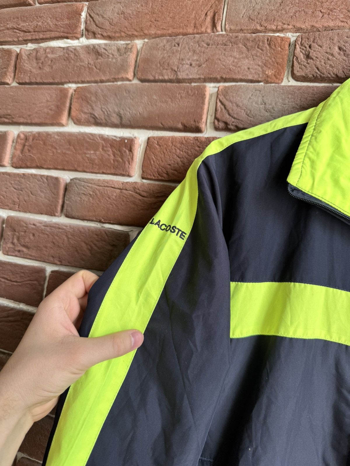 Lacoste Vintage Lacoste Andy Roddick Windbreaker Jacket Drill Size US S / EU 44-46 / 1 - 5 Thumbnail