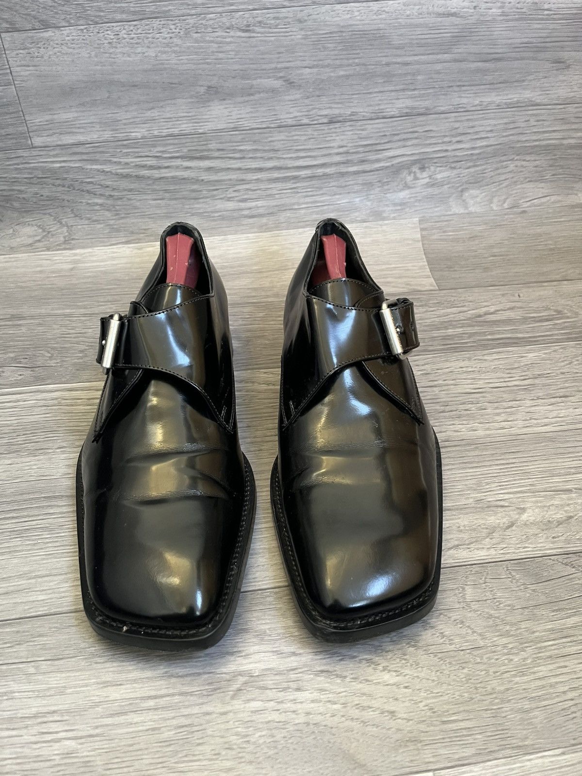 Balenciaga Balenciaga square toe derby single monk strap sz 41 Size US 8 / EU 41 - 2 Thumbnail