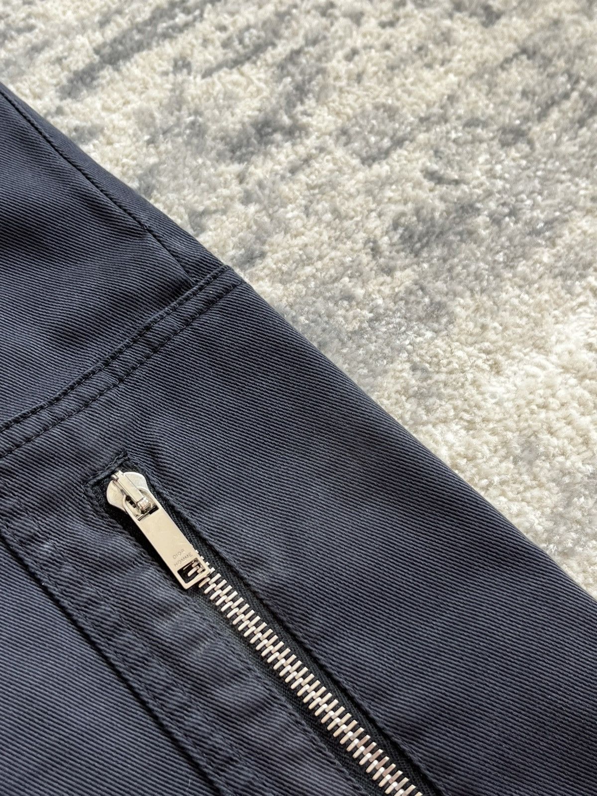 Dior dior homme ss16 blue cargo zipper denim Size US 30 / EU 46 - 2 Thumbnail