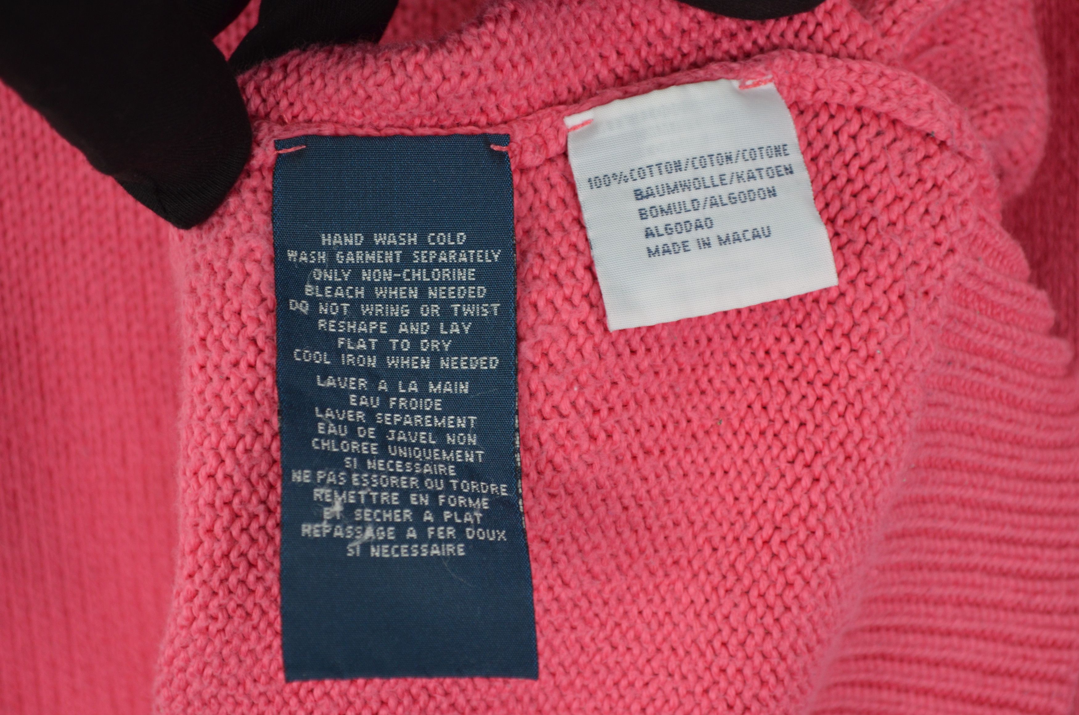 Polo Ralph Lauren × Ralph Lauren × Vintage Polo Ralph Lauren 1/4 Zip Knit Pink Sweater Size L Vintage Size US L / EU 52-54 / 3 - 7 Thumbnail