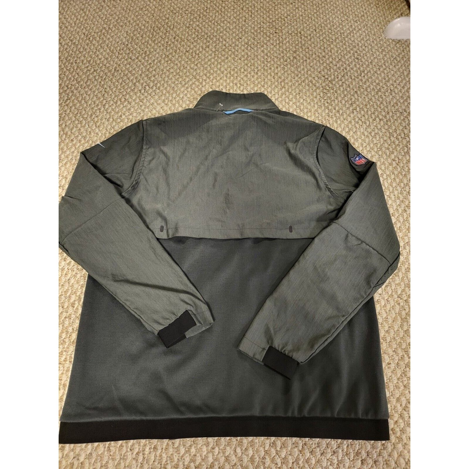 Nike Tennessee Titans NFL NIKE Mens Size Large Zip Up Jacket. Size US L / EU 52-54 / 3 - 6 Thumbnail
