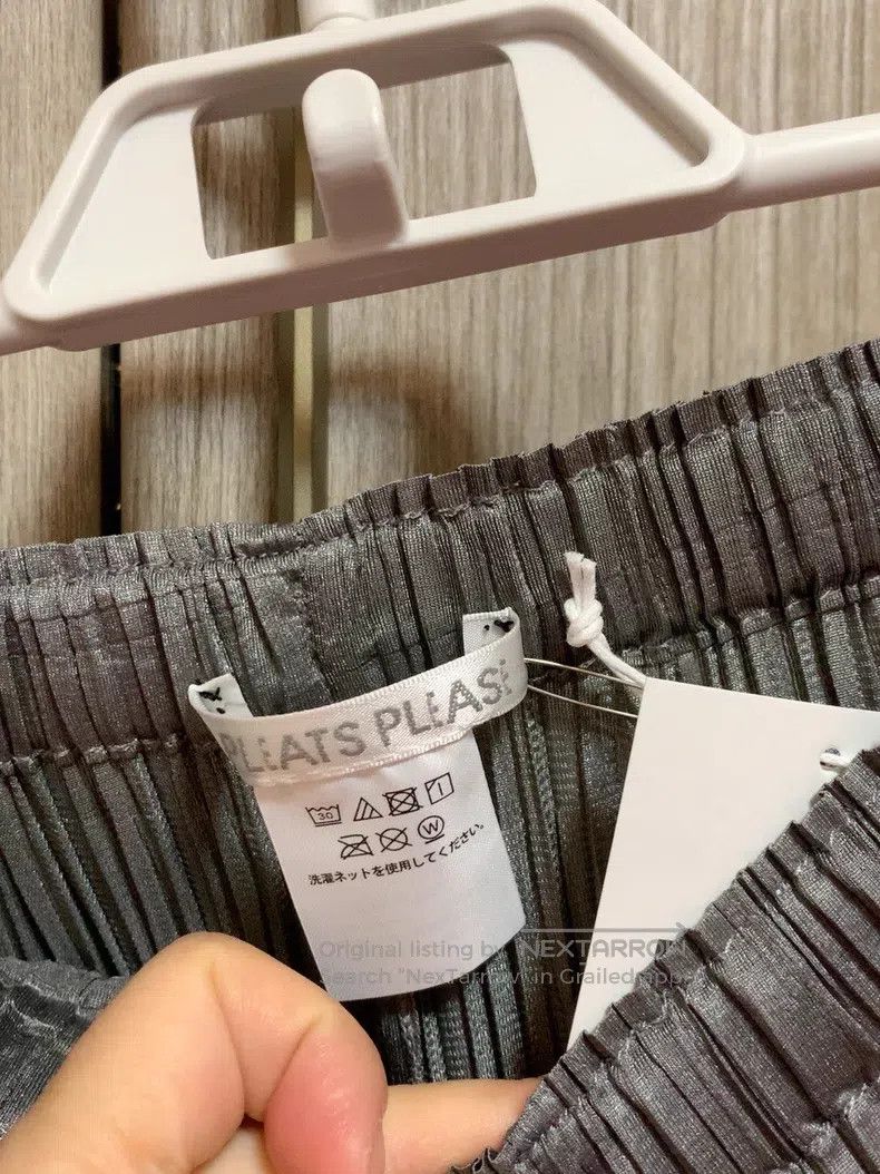 Issey Miyake Issey Miyake size:3 Gray Long Pants Size 22" - 3 Thumbnail