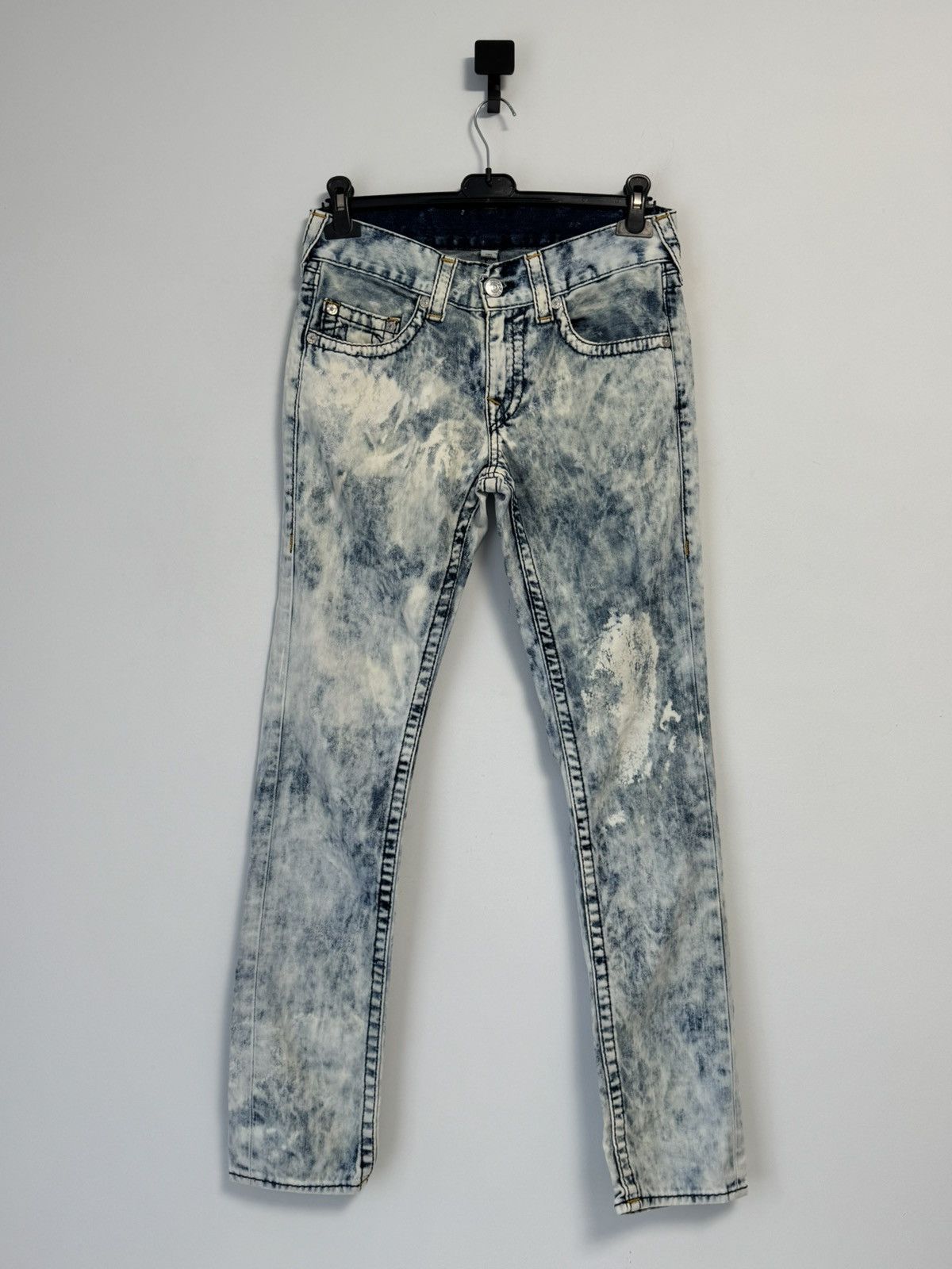 True Religion True Religion Vintage Y2K style pants Skinny BIG LOGO Size US 30 / EU 46 - 9 Thumbnail