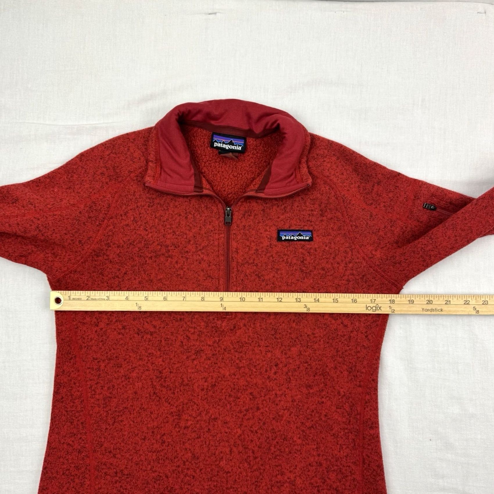 Patagonia Patagonia Better Sweater Jacket Womens Medium Red Collared Zip Fall 2016 B Size M / US 6-8 / IT 42-44 - 7 Thumbnail