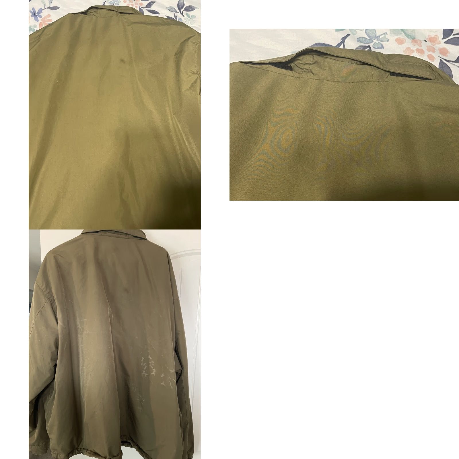 Polo Ralph Lauren Polo Ralph Lauren Jacket Zip Fleece Lined Insulated Logo 3XLT Khaki Green Big & Tall Mens Size US XXL / EU 58 / 5 - 8 Thumbnail