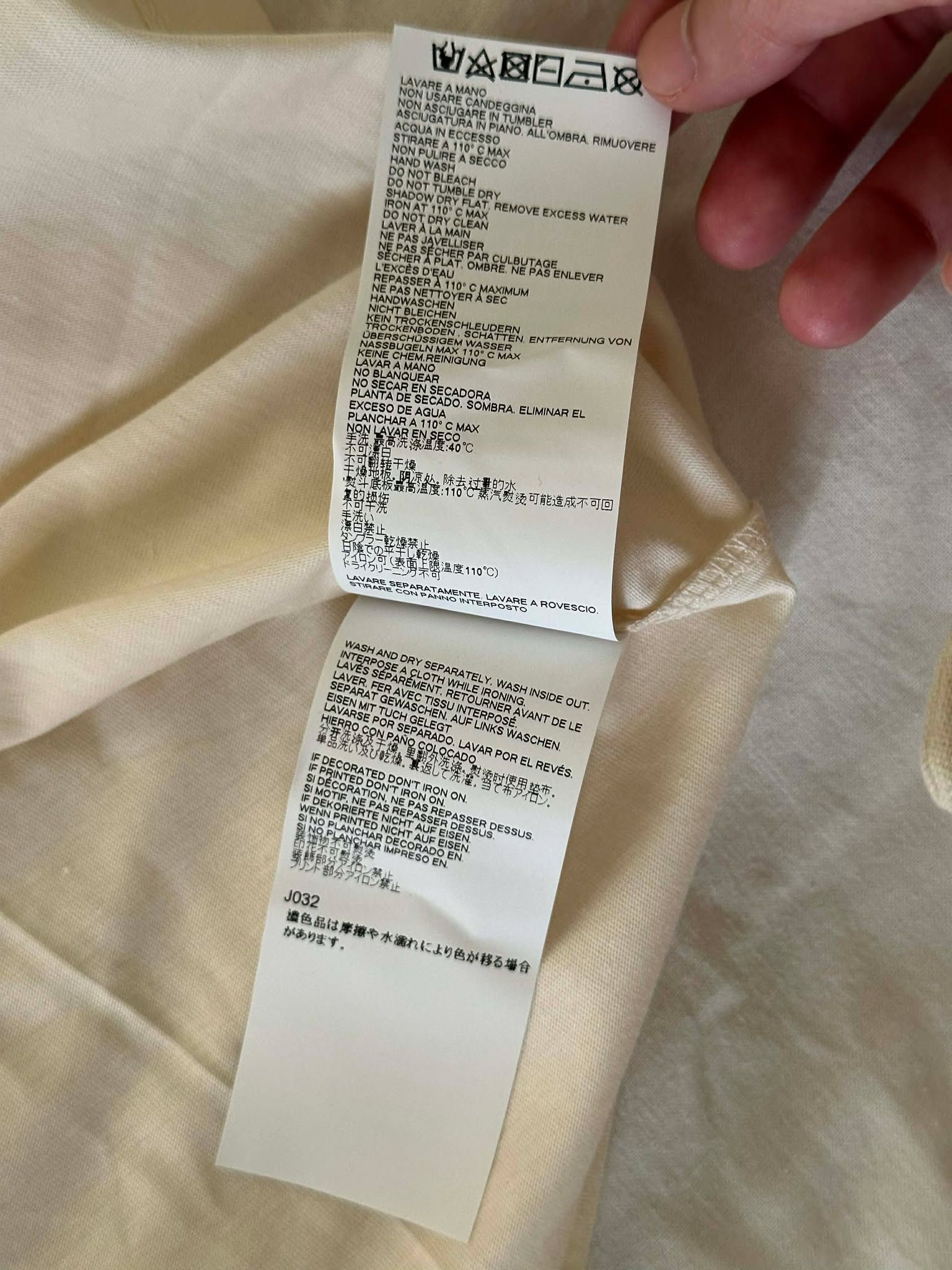 Maison Margiela MM6 Maison Margiela blank canvas tee Size US S / EU 44-46 / 1 - 8 Thumbnail