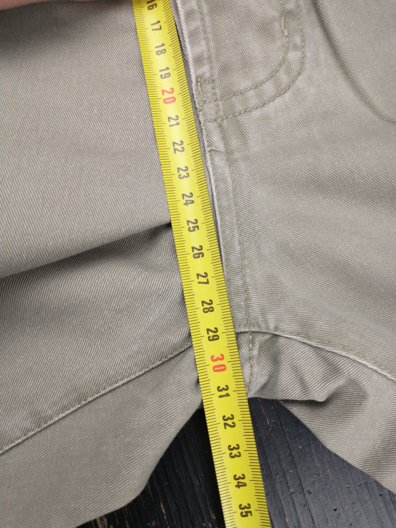 Stone Island Vintage Stone Island Jeans Trousers Size 30 Khaki Size US 30 / EU 46 - 6 Thumbnail