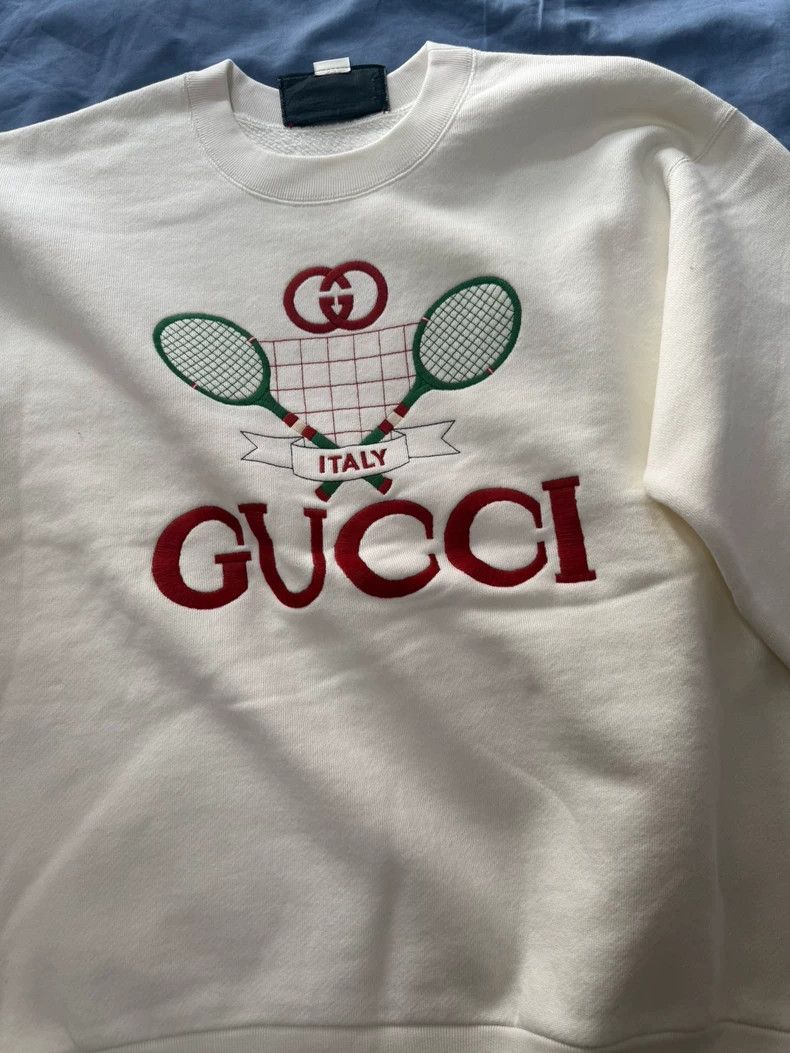 Gucci Gucci White sweatshirt 2502-Nextarrow Size US S / EU 44-46 / 1 - 3 Thumbnail