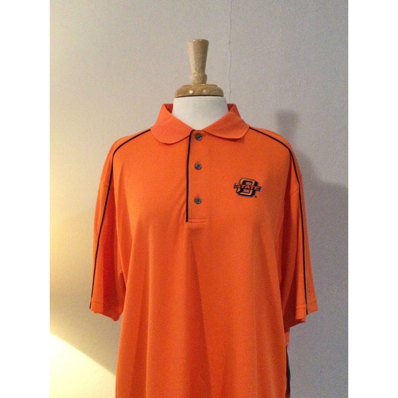 PGA Tour PGA Tour OSU (Oklahoma State University) XL Polo Shirt NWT Size US XL / EU 56 / 4 - 2 Thumbnail