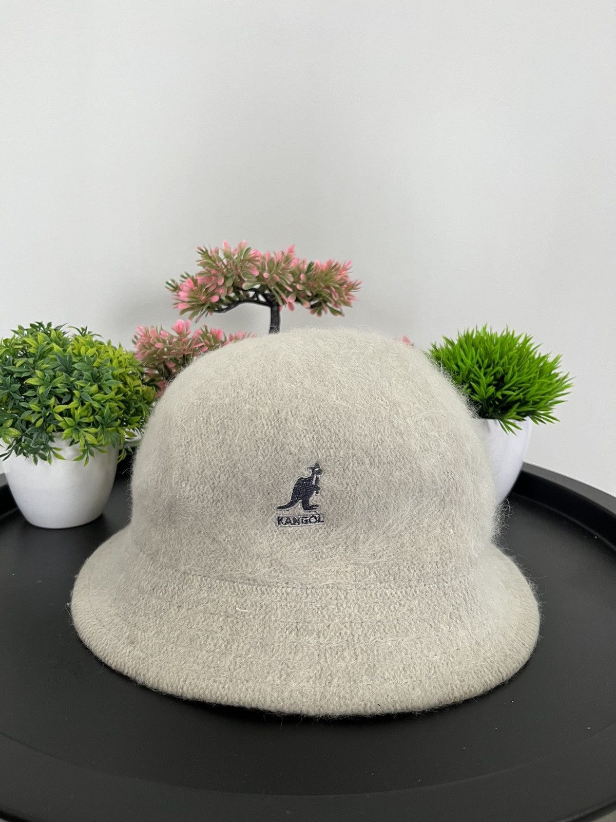 Kangol KANGOL Vintage Unisex Angora Rare Sherpa Panama Bucket Hat Size ONE SIZE - 1 Thumbnail