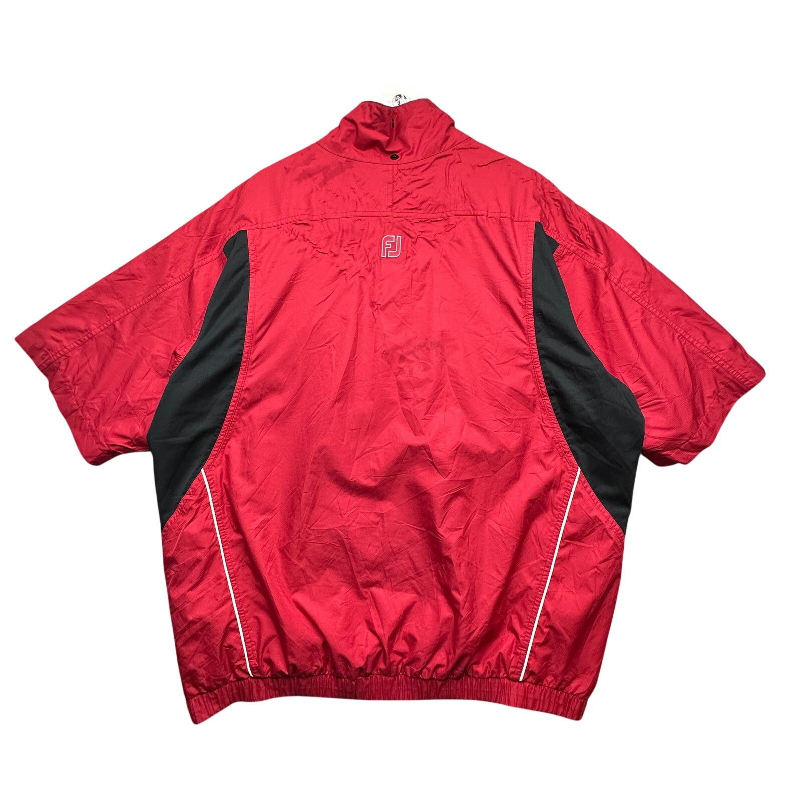 Footjoy Footjoy FJ Dryjoys Windbreaker Pullover Mens XL 1/2 Zip Red Size US XL / EU 56 / 4 - 2 Thumbnail