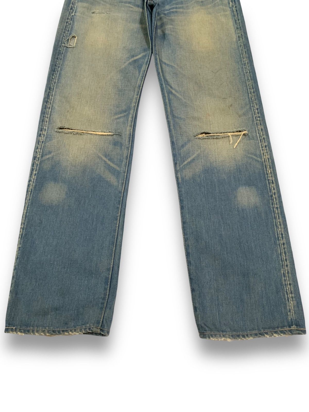 Levi's Vintage 70s Levis 501XX Big E Selvedge Mud Wash Jeans Size US 32 / EU 48 - 23 Thumbnail