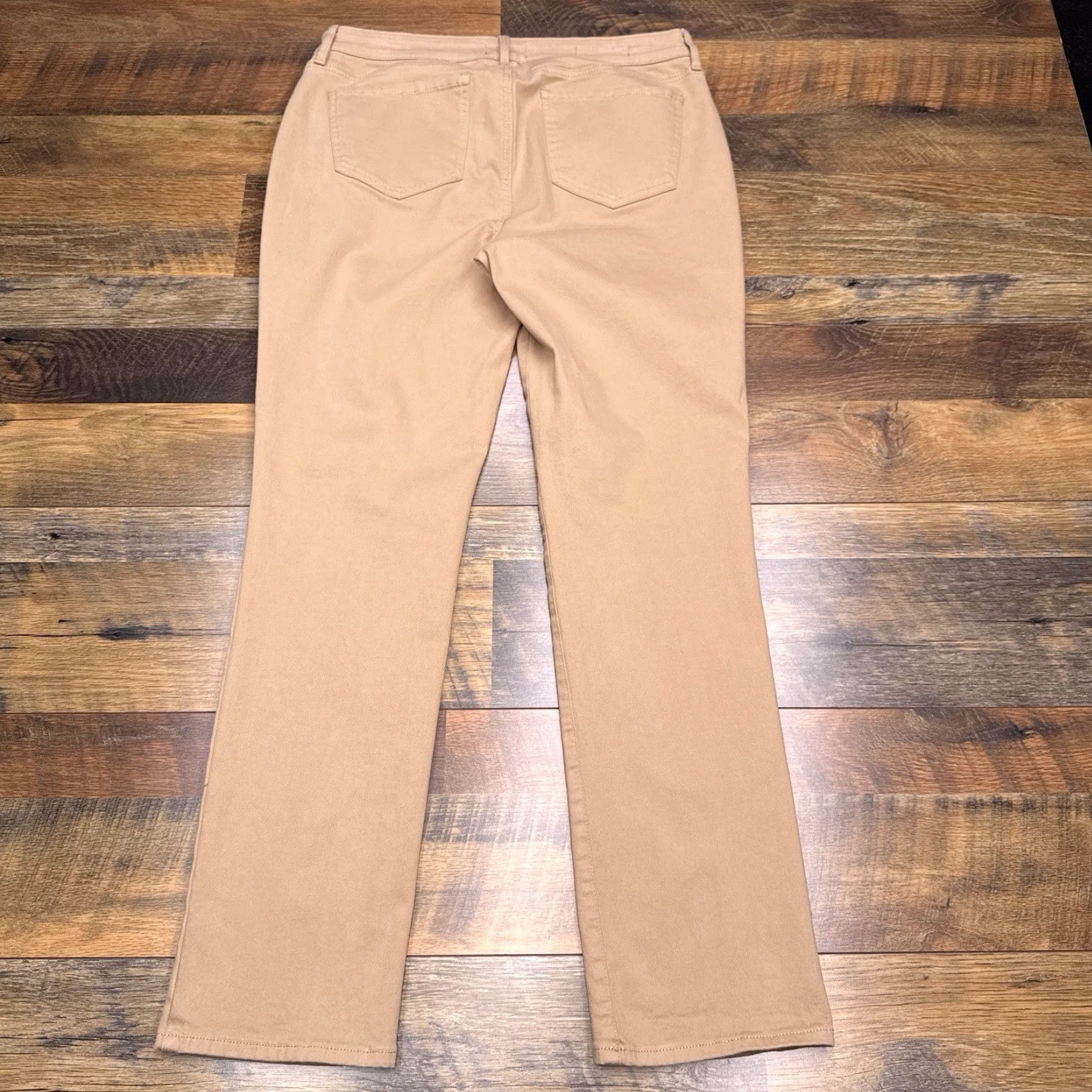 NYDJ NYDJ Jeans Womens 10 Slim Mid Rise Stretch 5-Pocket Denim Brown City Nydj Sheri Size 32" / US 10 / IT 46 - 3 Thumbnail