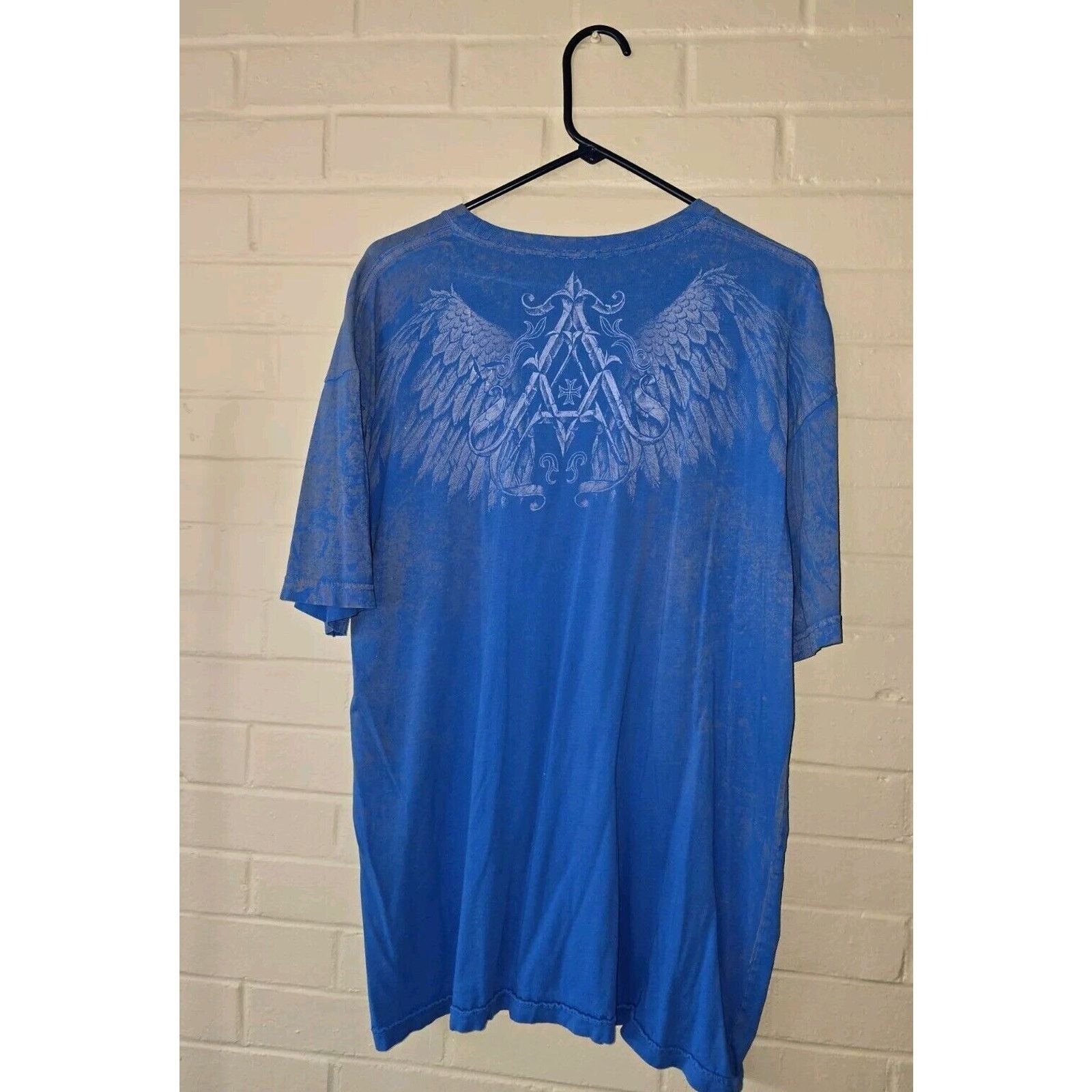 Affliction Archaic by Affliction Men's T-Shirt Size XL grunge Urban Y2K Size US XL / EU 56 / 4 - 4 Thumbnail