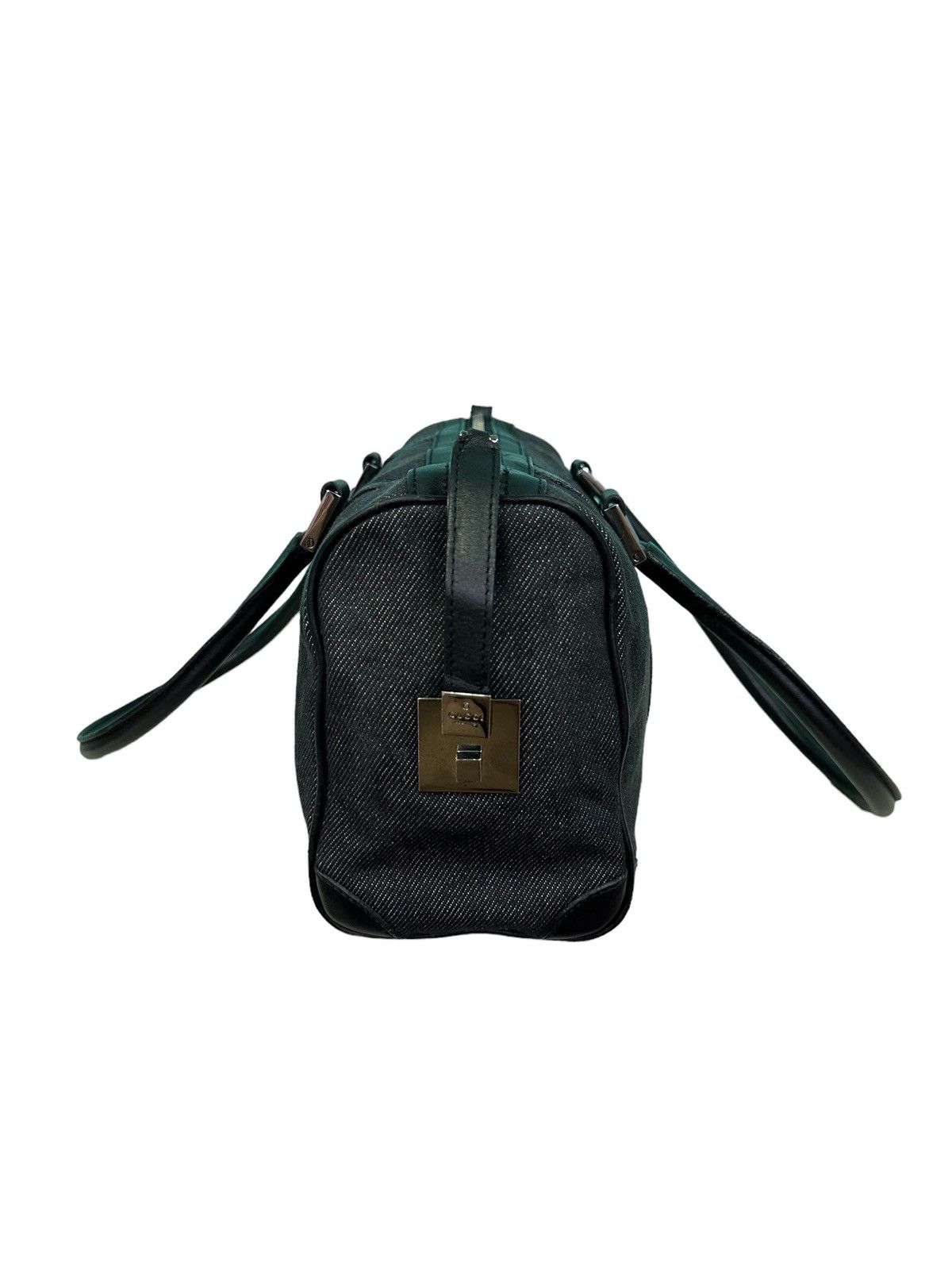 Gucci AUTHENTIC GUCCI MINI DENIM BOSTON BAG Size ONE SIZE - 10 Thumbnail