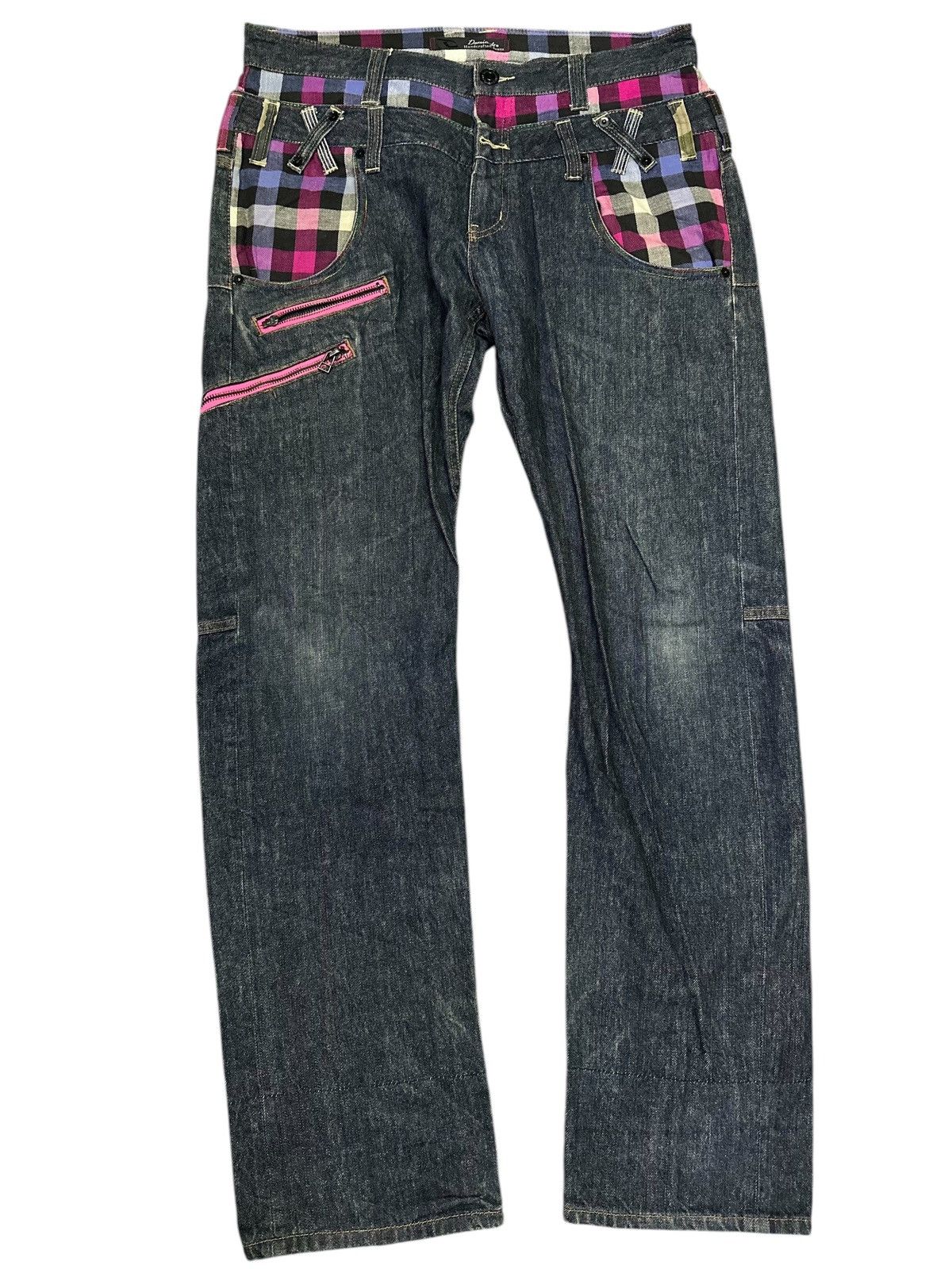 Vintage 💥Double Waist💥 Flare Design Dominated Handcrafted💥 Size US 34 / EU 50 - 1 Thumbnail