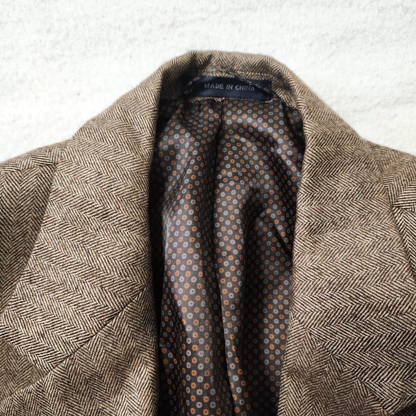Ralph Lauren VINTAGE Ralph Lauren Polo Blazer Mens 40 R Brown Wool Cashmere Coat Elbow Patch 2 Button Mens Size US L / EU 52-54 / 3 - 7 Thumbnail