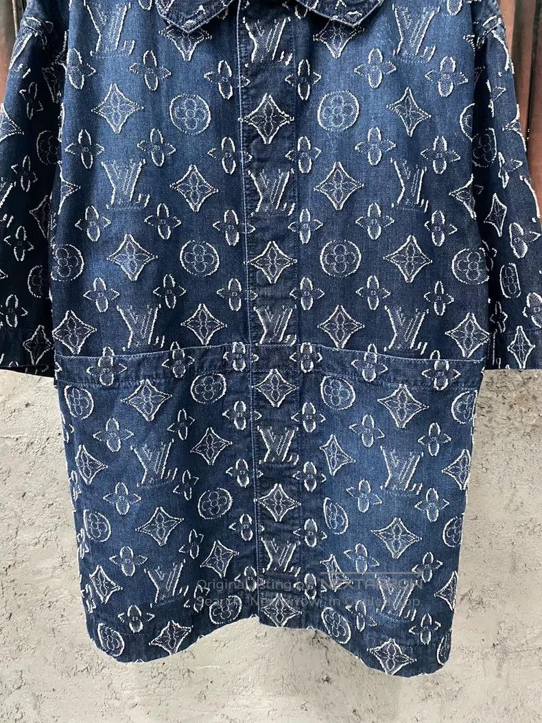 Louis Vuitton Louis Vuitton Denim Short Sleeve Jacket Size US L / EU 52-54 / 3 - 4 Thumbnail