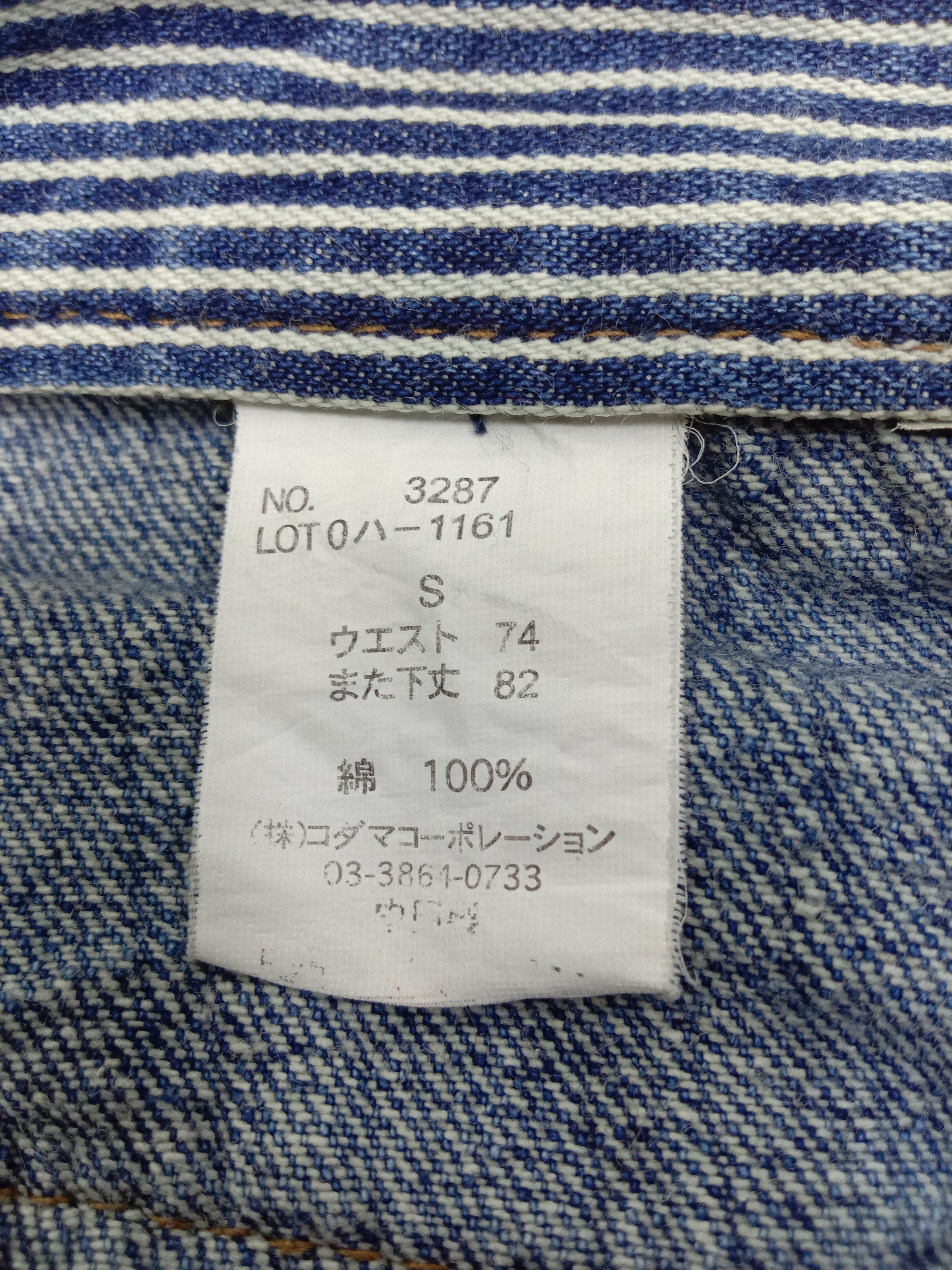 Japanese Brand Vintage Jack Serika Double Waist Jeans Size US 30 / EU 46 - 10 Thumbnail