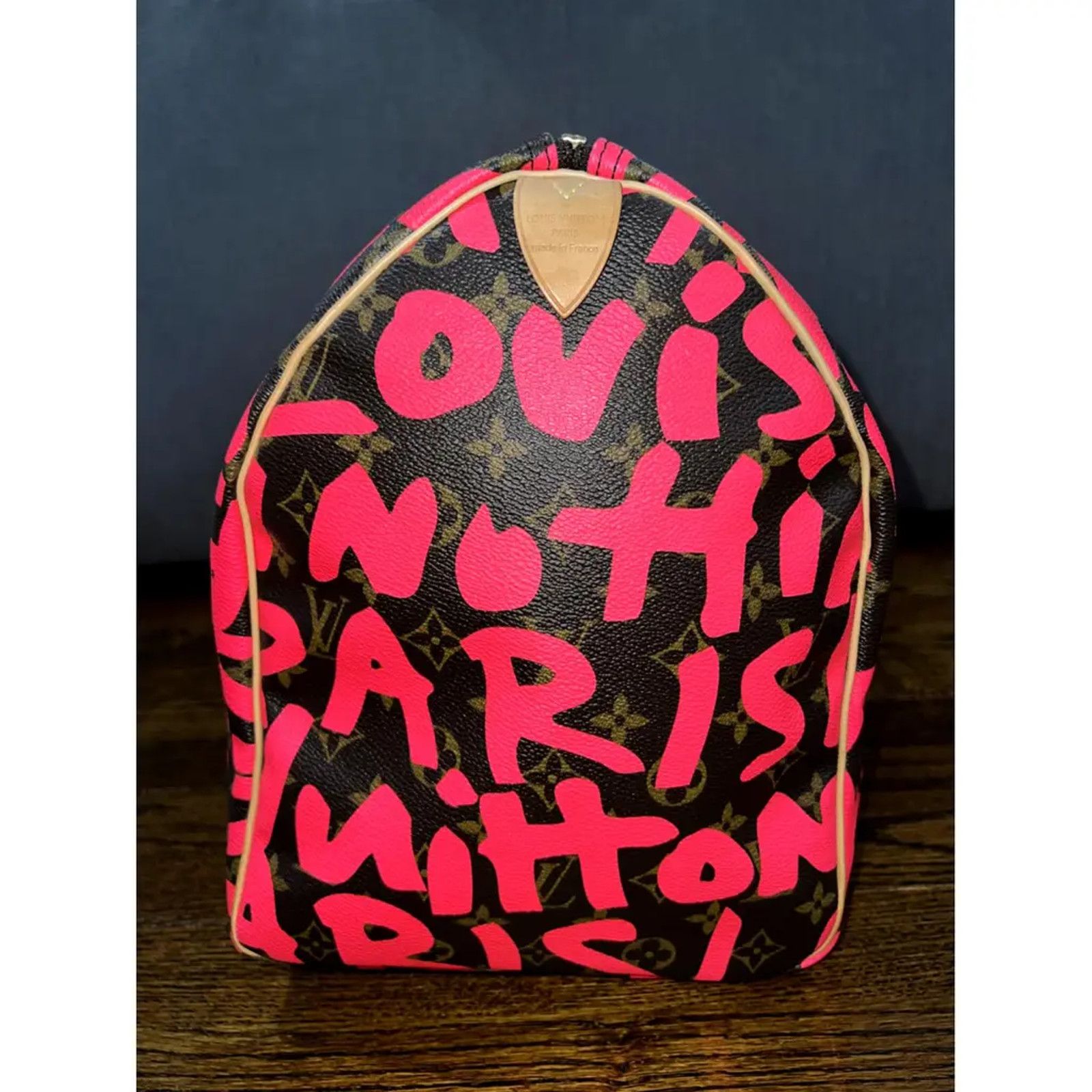 Louis Vuitton Louis Vuitton Keepall Graffiti Pink Jacobs Travel Bag Size ONE SIZE - 7 Thumbnail