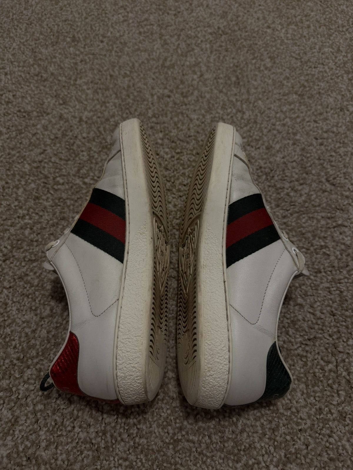 Gucci Gucci Snake Ace Sneakers Size US 8 / EU 41 - 4 Thumbnail