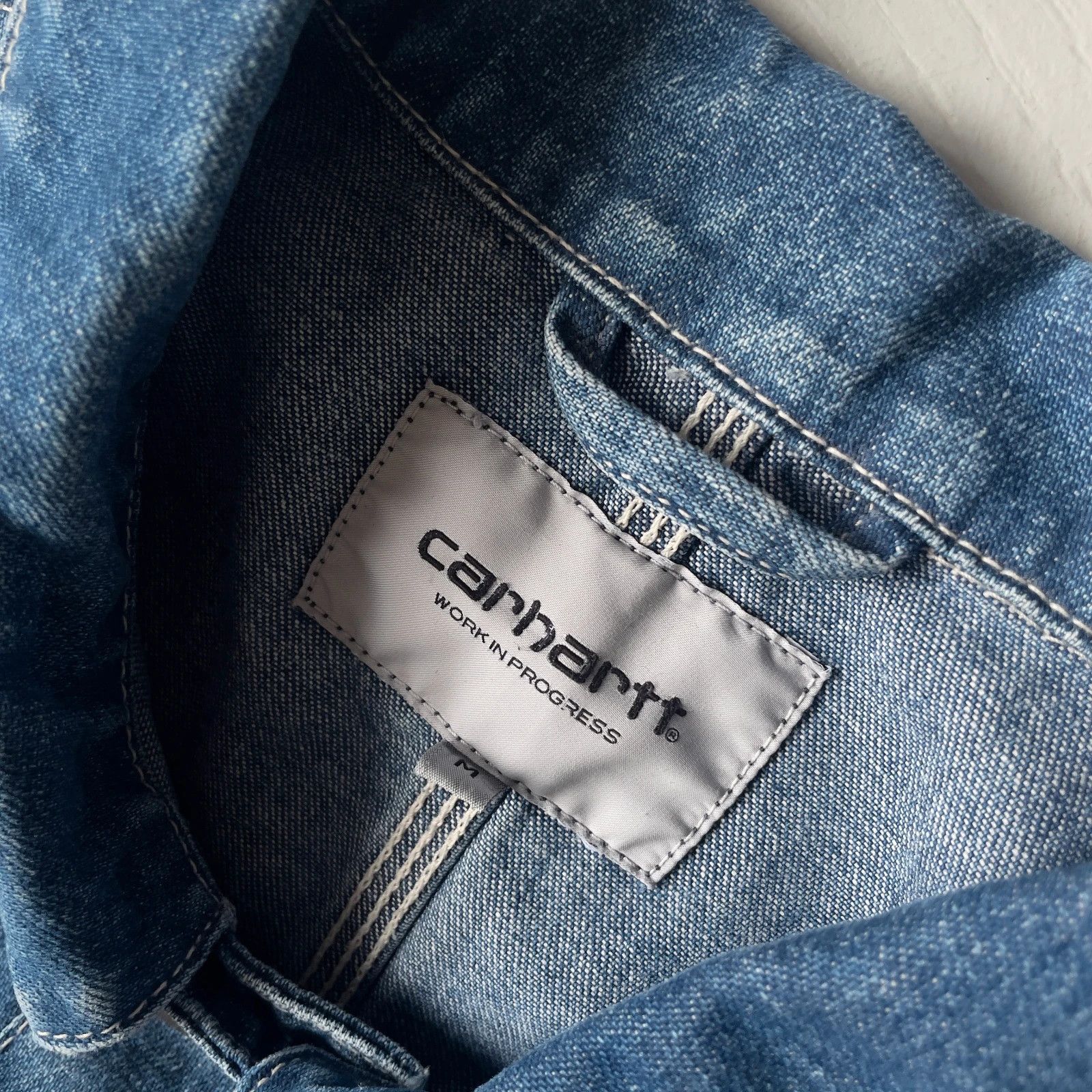 Carhartt Carhartt WIP Michigan Denim Jacket Chore Coat Size US M / EU 48-50 / 2 - 7 Thumbnail
