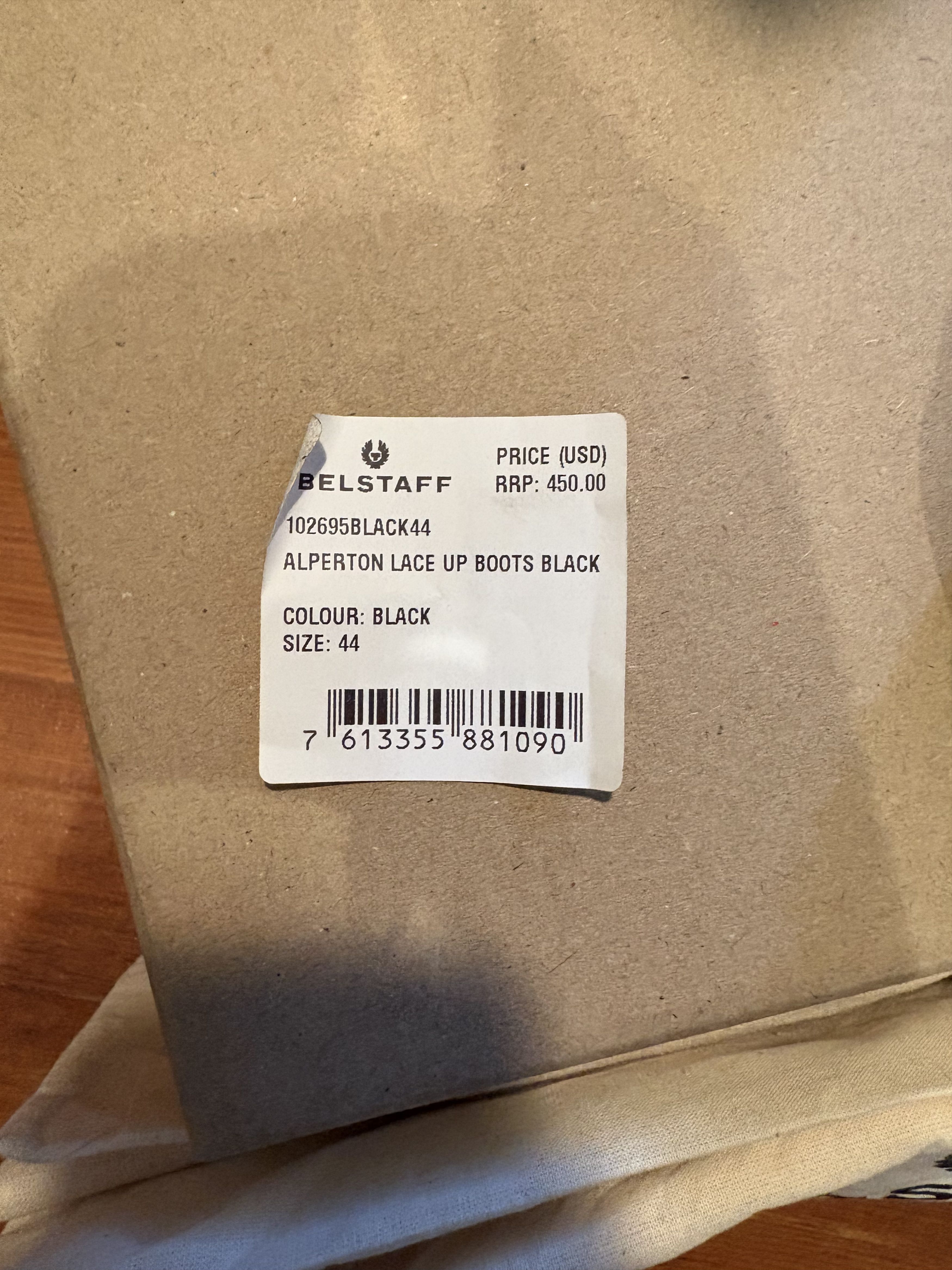 Belstaff Combat Boots - Alperton Lace Up Size US 11 / EU 44 - 2 Thumbnail