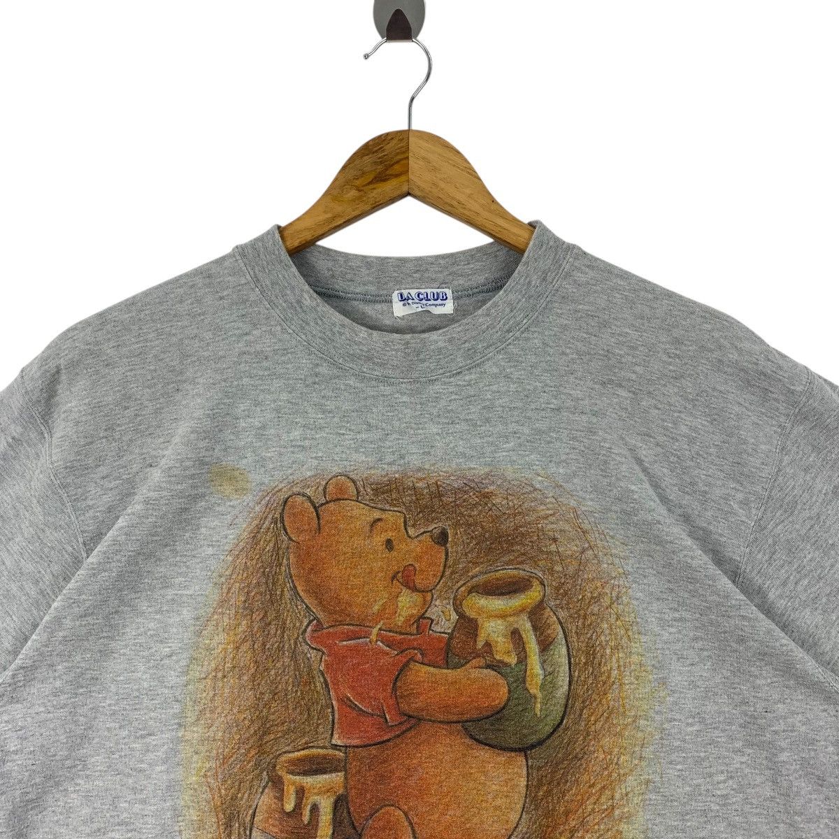 Cartoon Network × Vintage Vintage 90s WINNE THE POOH Cartoon Dia club tag tee Size US L / EU 52-54 / 3 - 2 Thumbnail