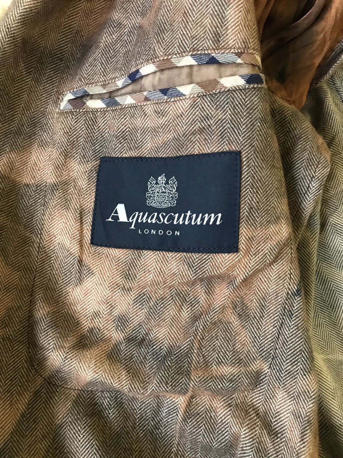 Aquascutum RARE Vintage Aquascutum Light Jacket Nice Design Size 44L - 8 Thumbnail