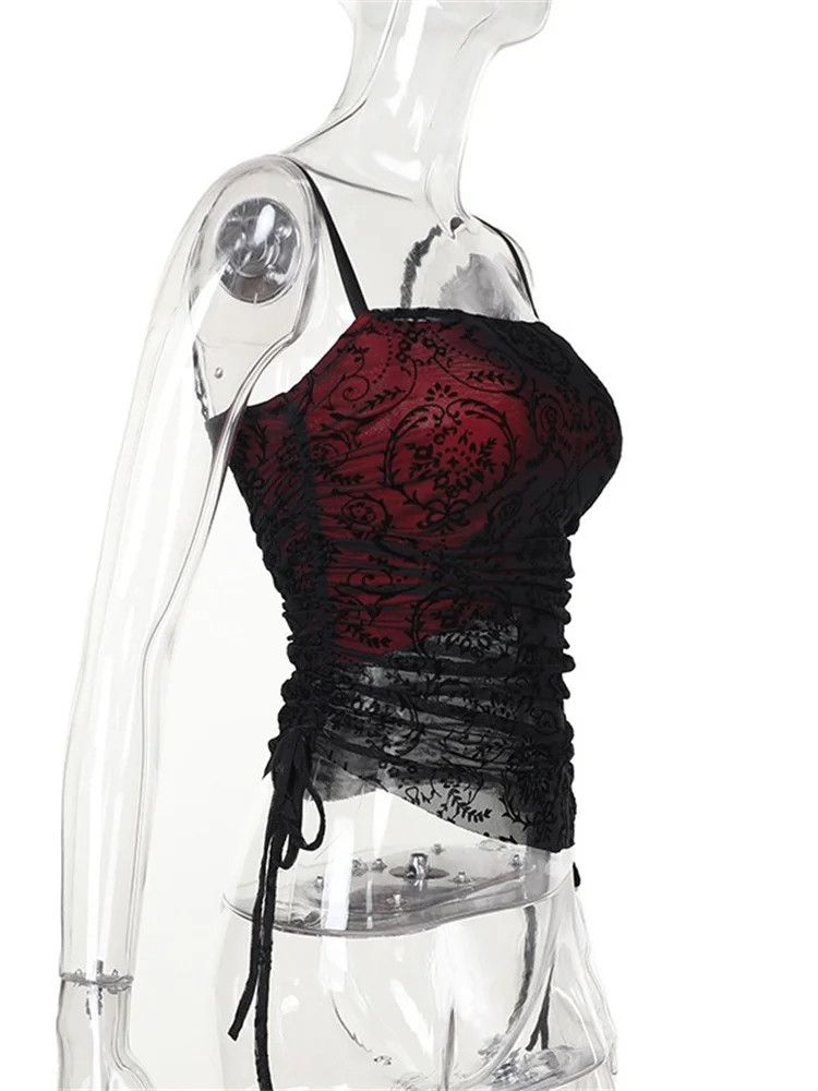 Other Gothic Short Crop Top Size S / US 4 / IT 40 - 2 Thumbnail