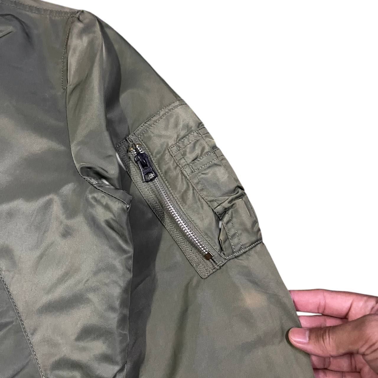 Alpha Industries Vintage Alpha Industries MA 1 Flight Bomber Jacket Size S / US 4 / IT 40 - 5 Thumbnail