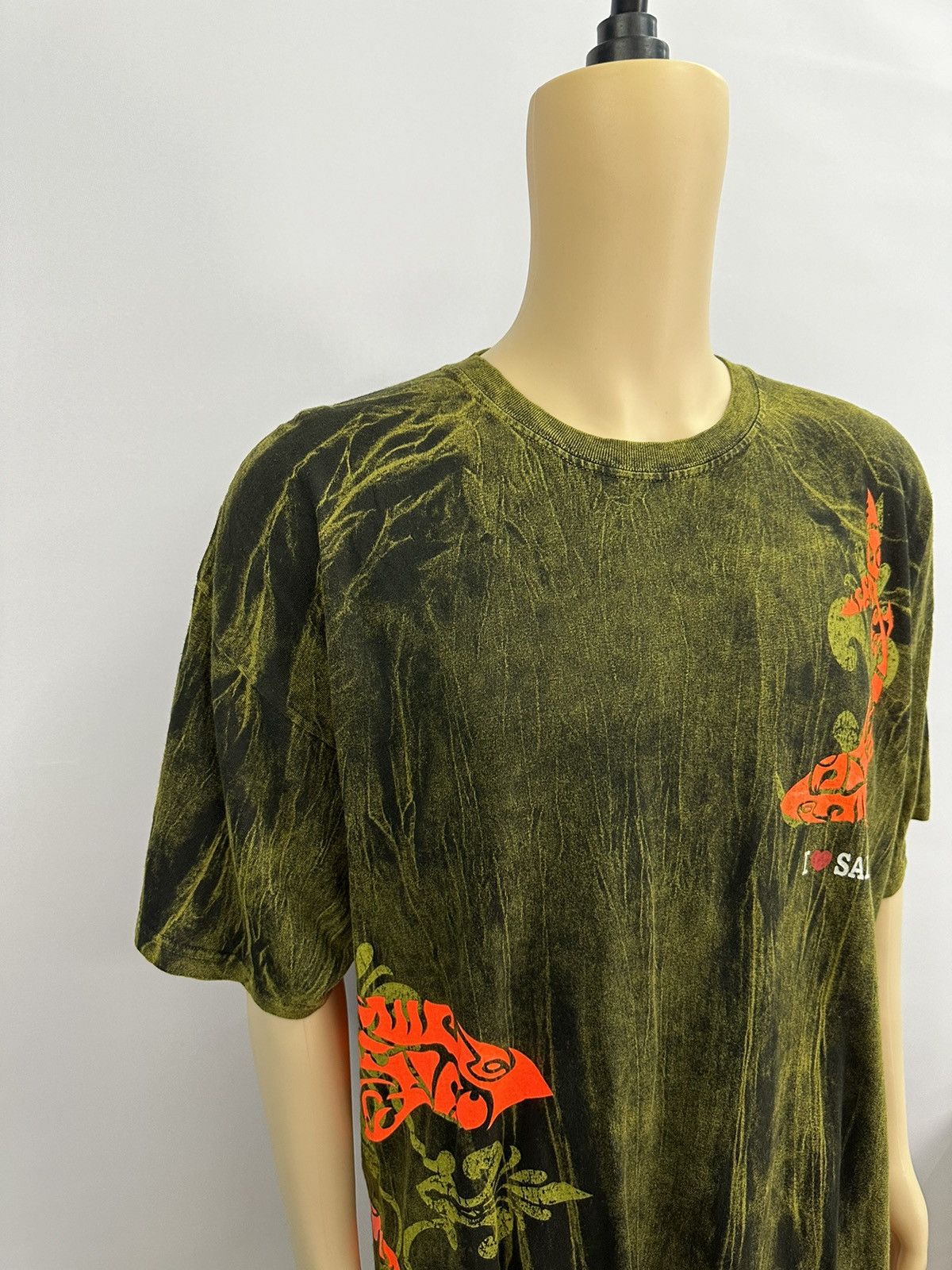 Mega Yacht Vintage I Love Saipan Sukajan Japan A596 Size US XL / EU 56 / 4 - 4 Thumbnail