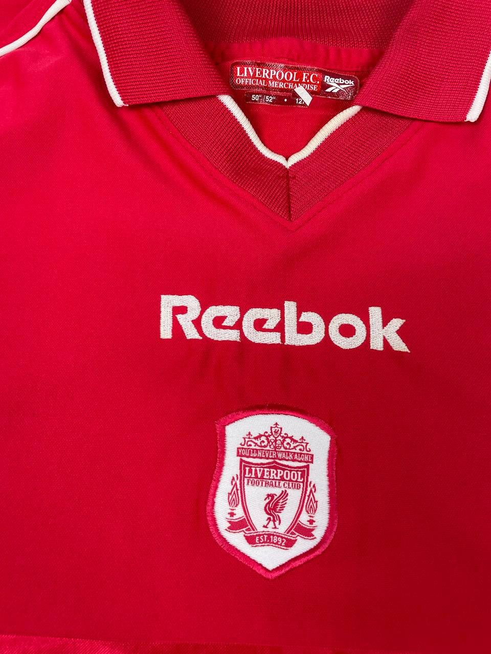 Reebok Vintage Reebok Liverpool 2000 2002 Home Shirt Soccer Jersey Size US XXL / EU 58 / 5 - 5 Thumbnail