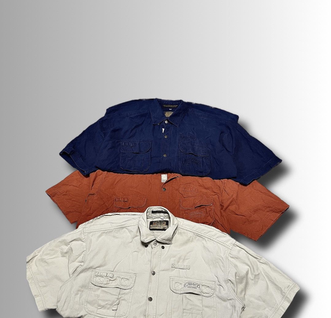 Camel Trophy 90s Vintage Safari Desert Shirt Cabelas