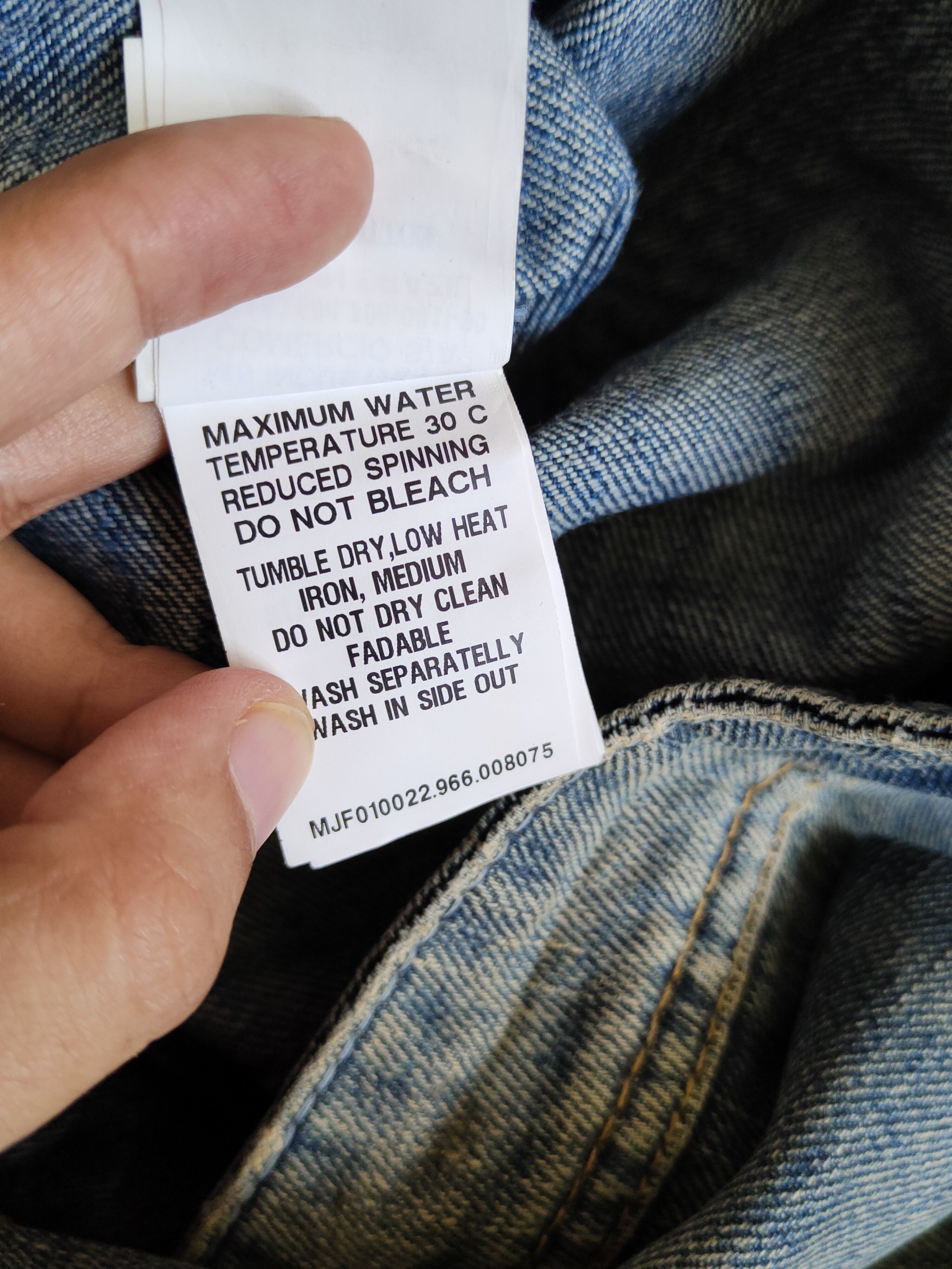 If Six Was Nine DL Jeans Miele Dark Blue Distressed Multipocket Denim #S1536 Size 26" / US 2 / IT 38 - 15 Thumbnail