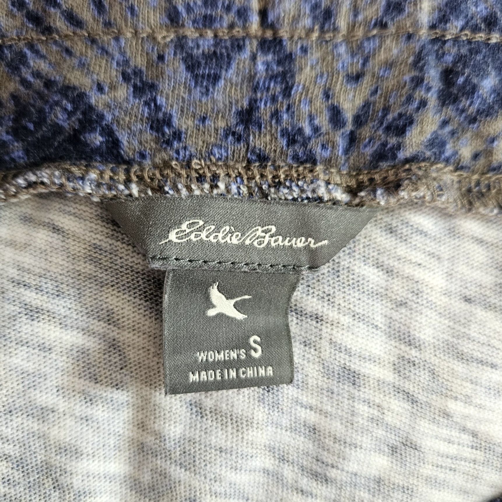 Eddie Bauer Eddie Bauer Womens Maxi Skirt Sz Small Gray Blue Cotton Pockets Drawstring Size 28" / US 6 / IT 42 - 5 Thumbnail