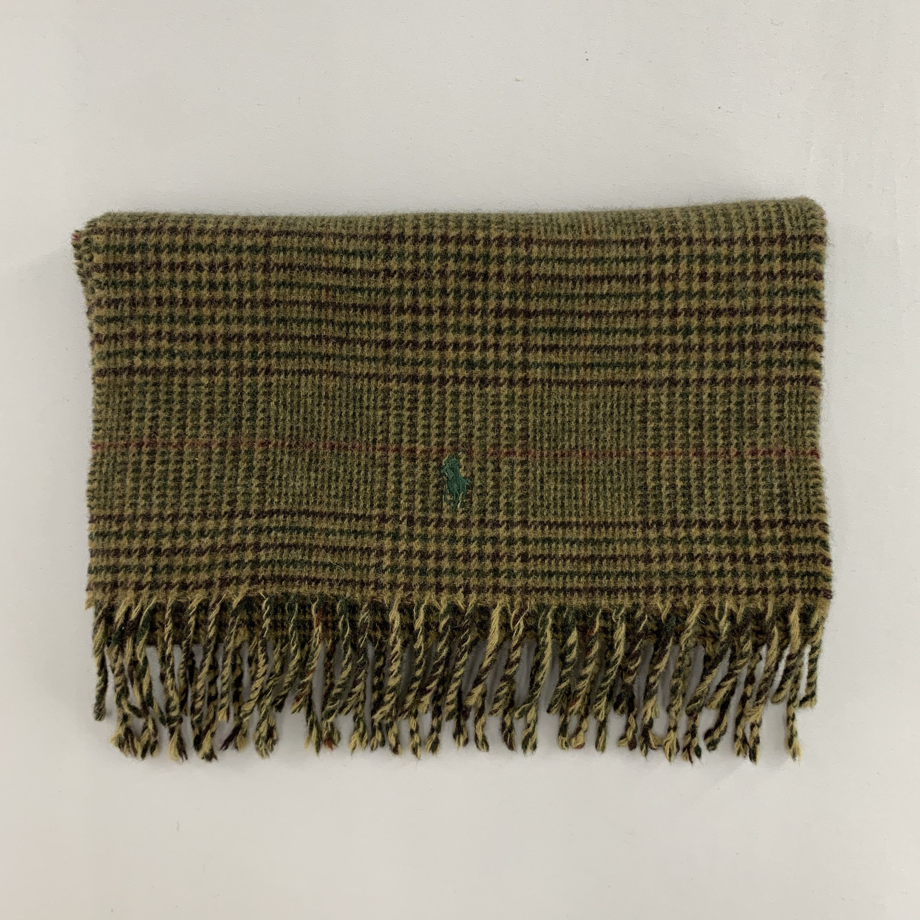 Polo Ralph Lauren Polo Ralph Lauren Scarf Wool Muffler Neck Wrap BL4374 Size ONE SIZE - 3 Thumbnail