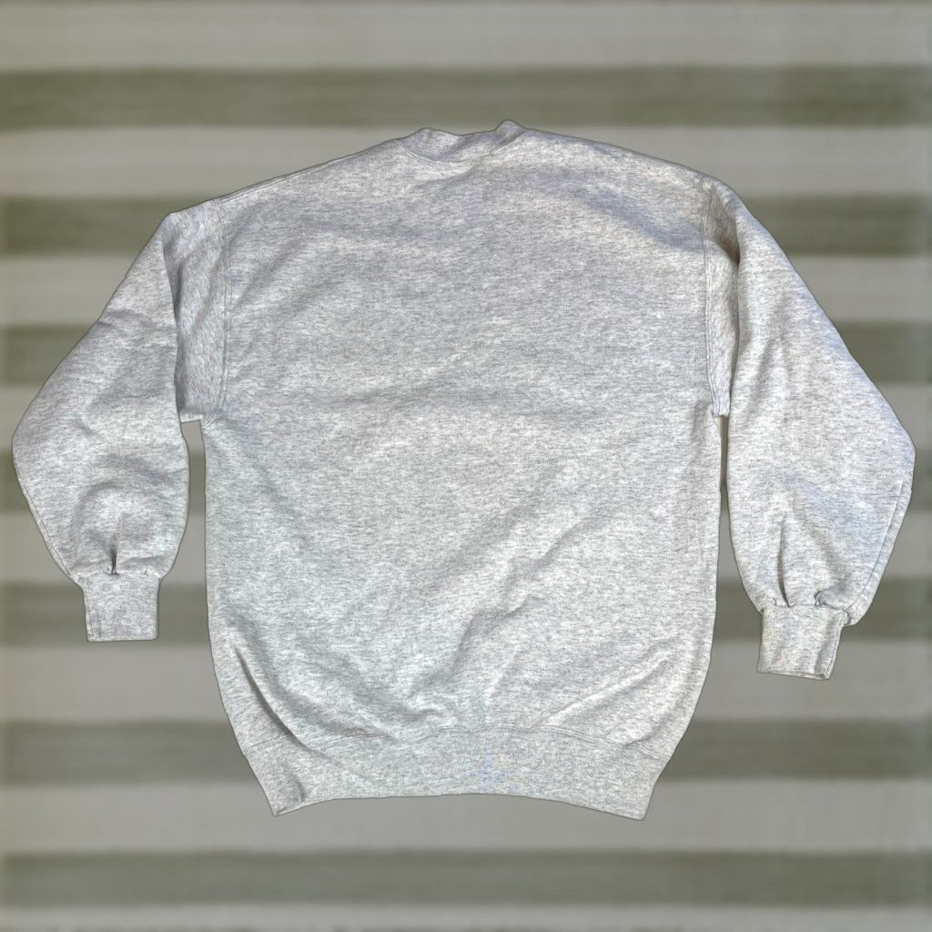 Vintage VINTAGE Nutmeg Mills Chicago Bulls Crewneck Sweatshirt Mens XL Gray Graphic Print 90s NBA Made in USA Decade Theme 90s Sports Size US XL / EU 56 / 4 - 1 Thumbnail