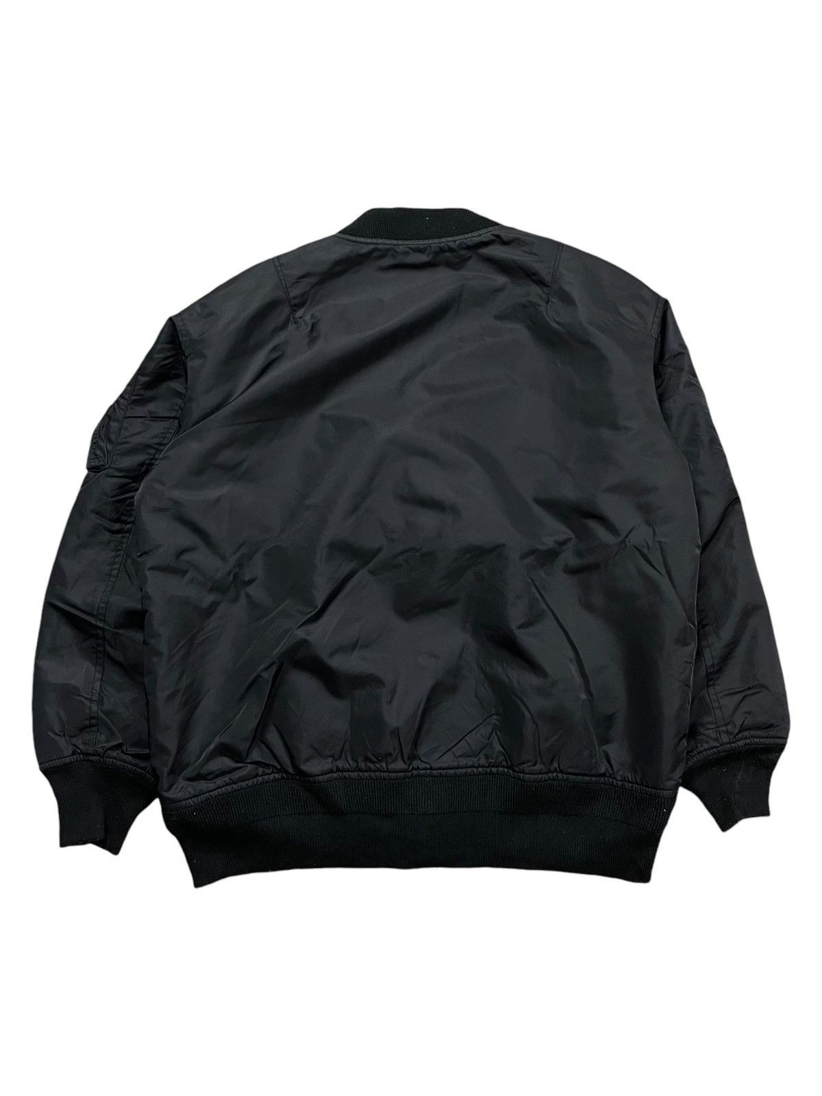 14th Addiction 2000s GOA - Black Bomber Jacket Size US M / EU 48-50 / 2 - 4 Thumbnail