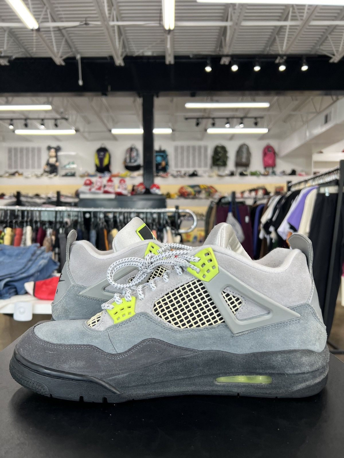 Jordan Brand Air Jordan 4 SE 95 Neon Sz. 12 (2020) Size US 12 / EU 45 - 3 Thumbnail