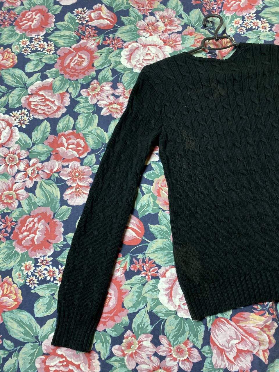 Polo Ralph Lauren × Vintage Polo Ralph Lauren V-neck Sweater Size L / US 10 / IT 46 - 5 Thumbnail