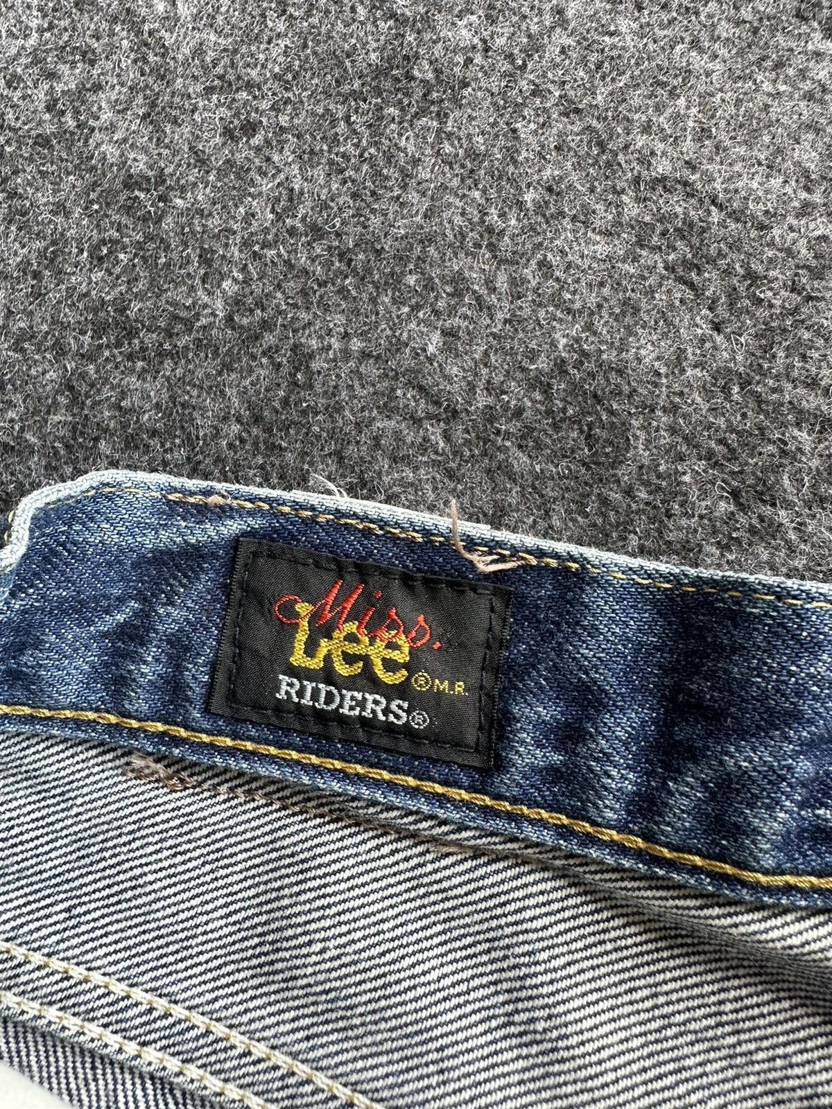 Lee × Vintage Miss Lee Rider Vintage Highwaist Denim F87 Size 26" / US 2 / IT 38 - 9 Thumbnail