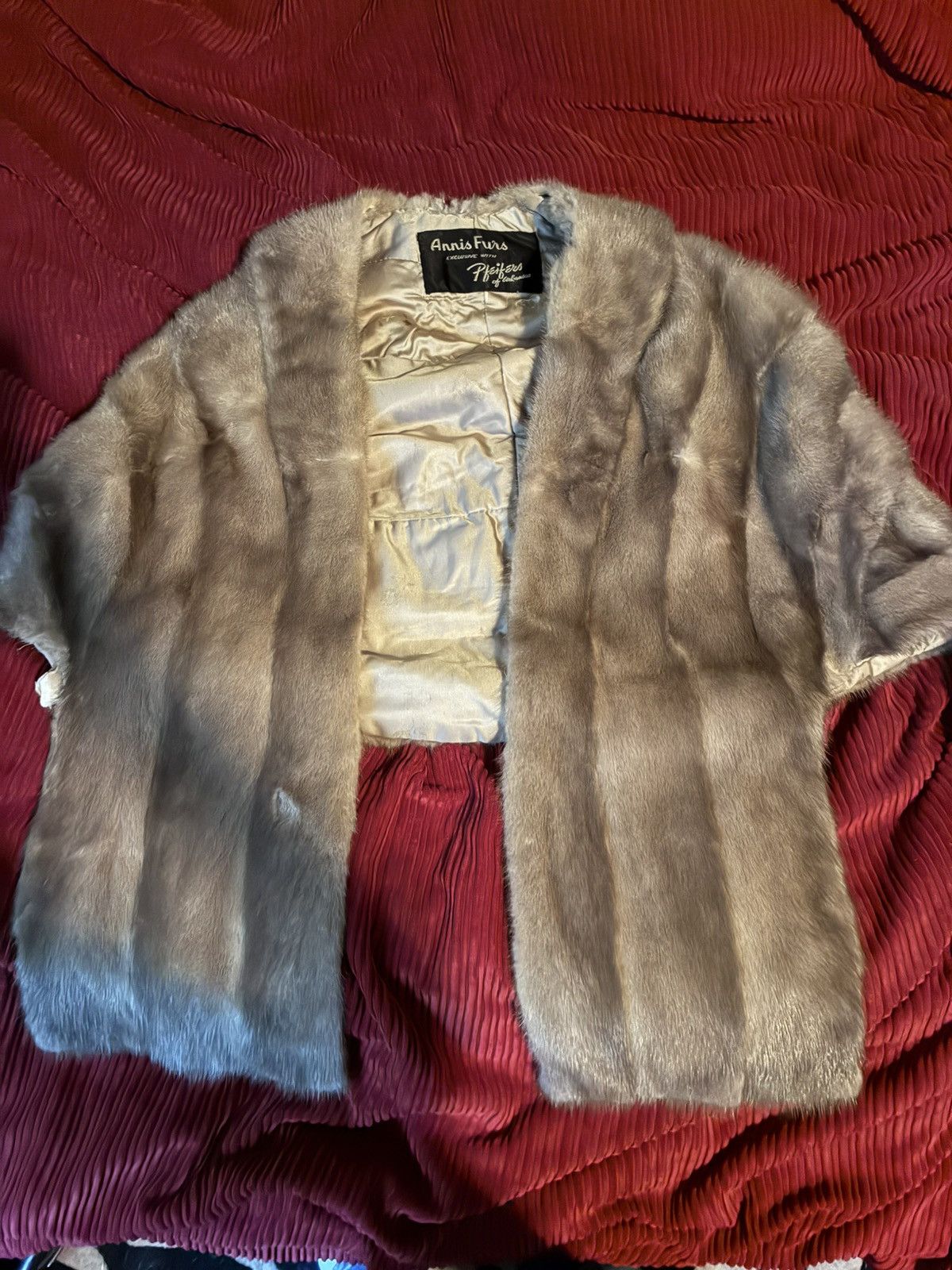 Other Fur mink stroll coat Size M / US 6-8 / IT 42-44 - 1 Thumbnail