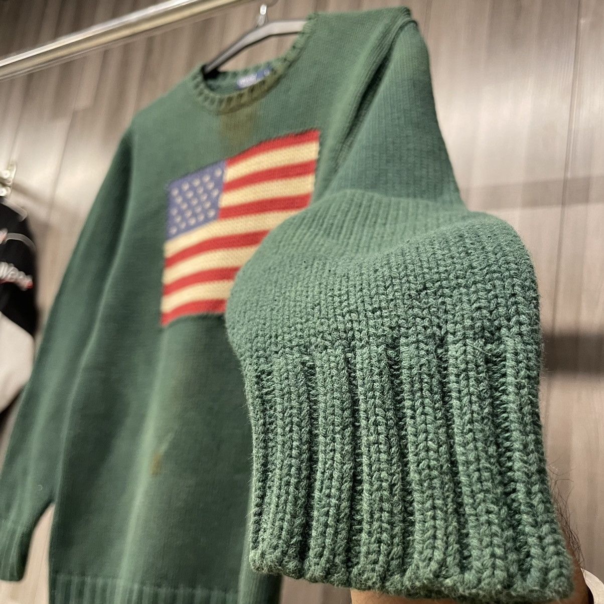 Polo Ralph Lauren Polo Ralph Lauren American Flag Sweater Size US L / EU 52-54 / 3 - 7 Thumbnail