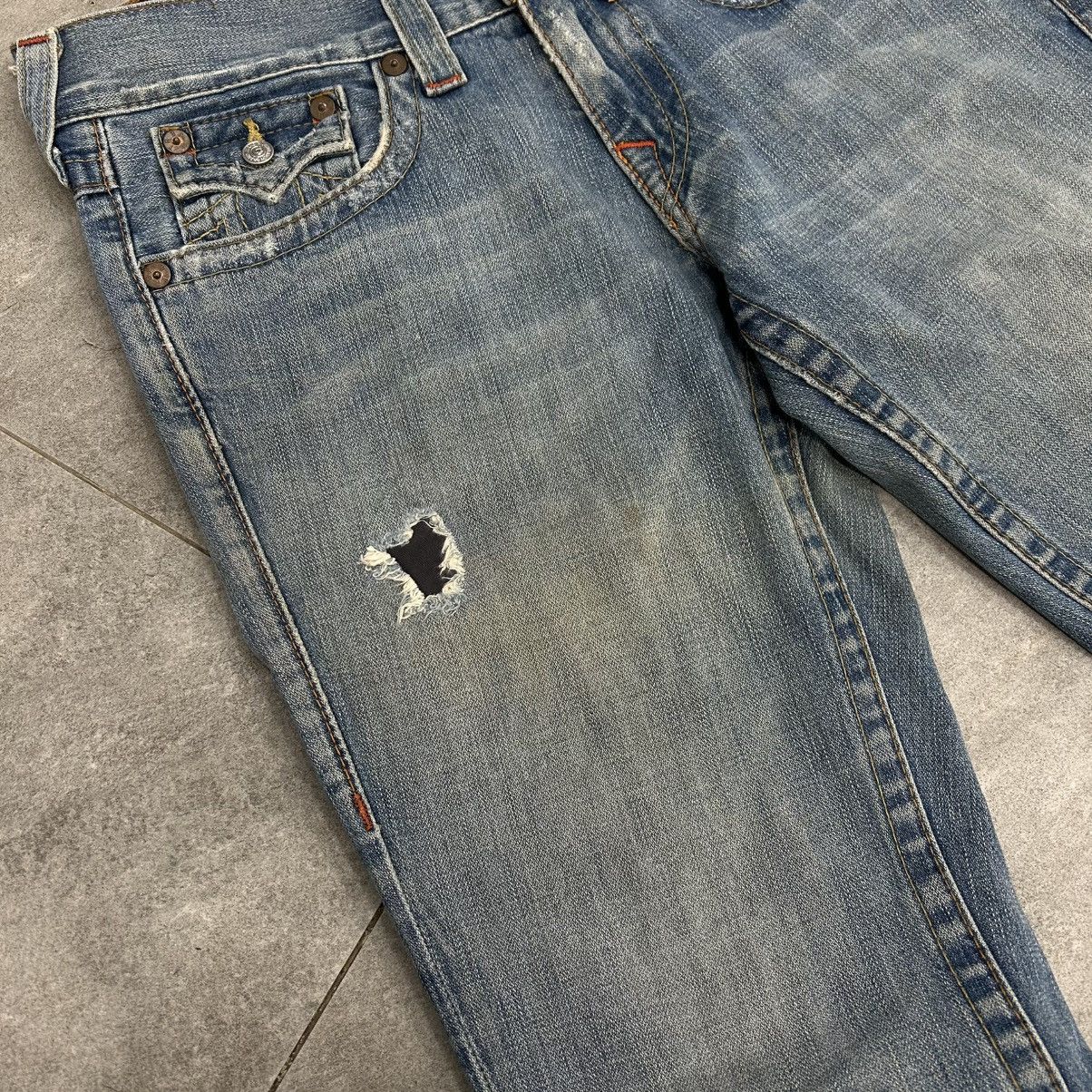 True Religion Vintage 90s True Religion Joey Flared Denim Size US 33 - 6 Thumbnail