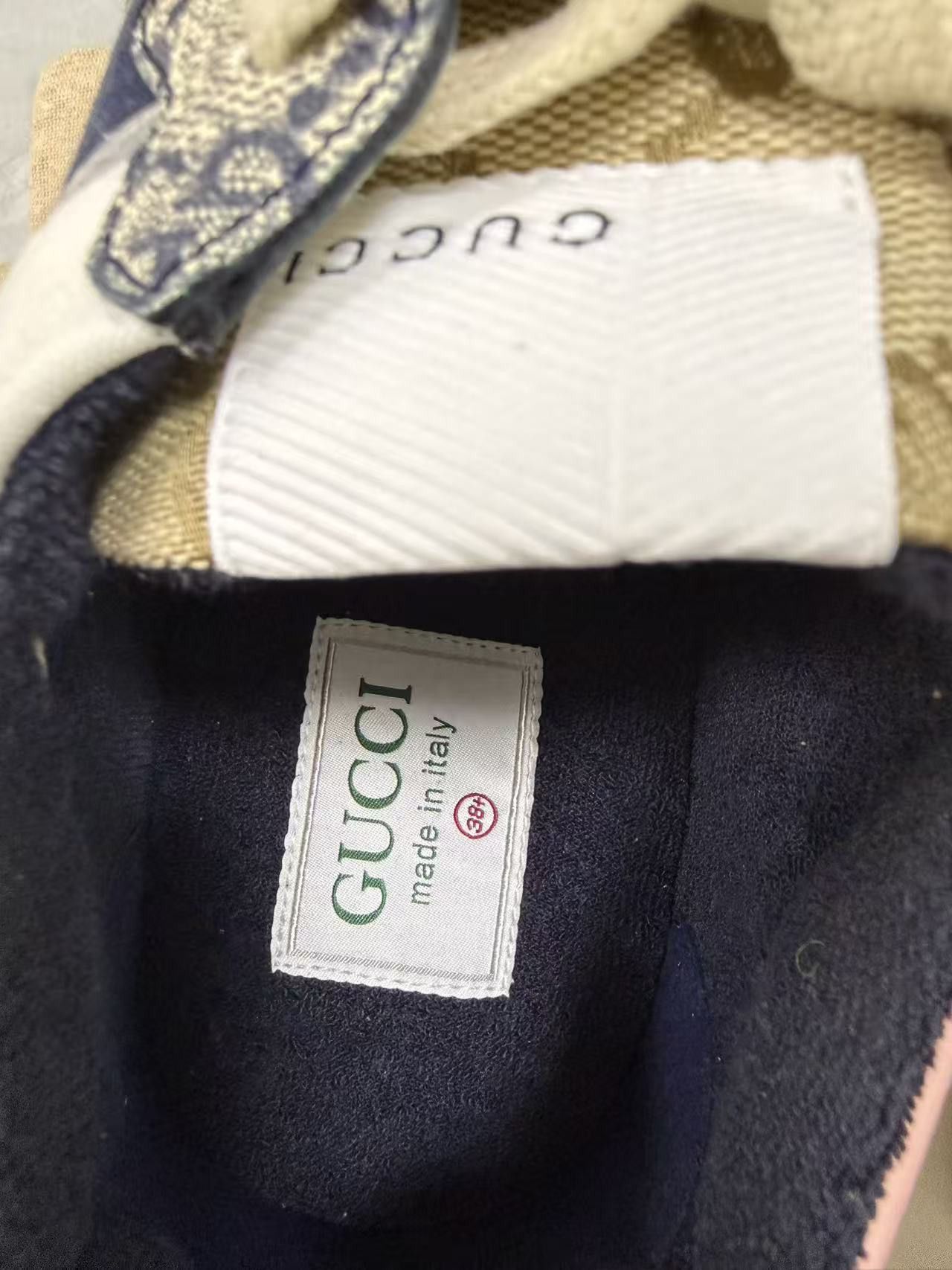Gucci Gucci Low-Top Sneakers Size US 8.5 / IT 38.5 - 7 Thumbnail