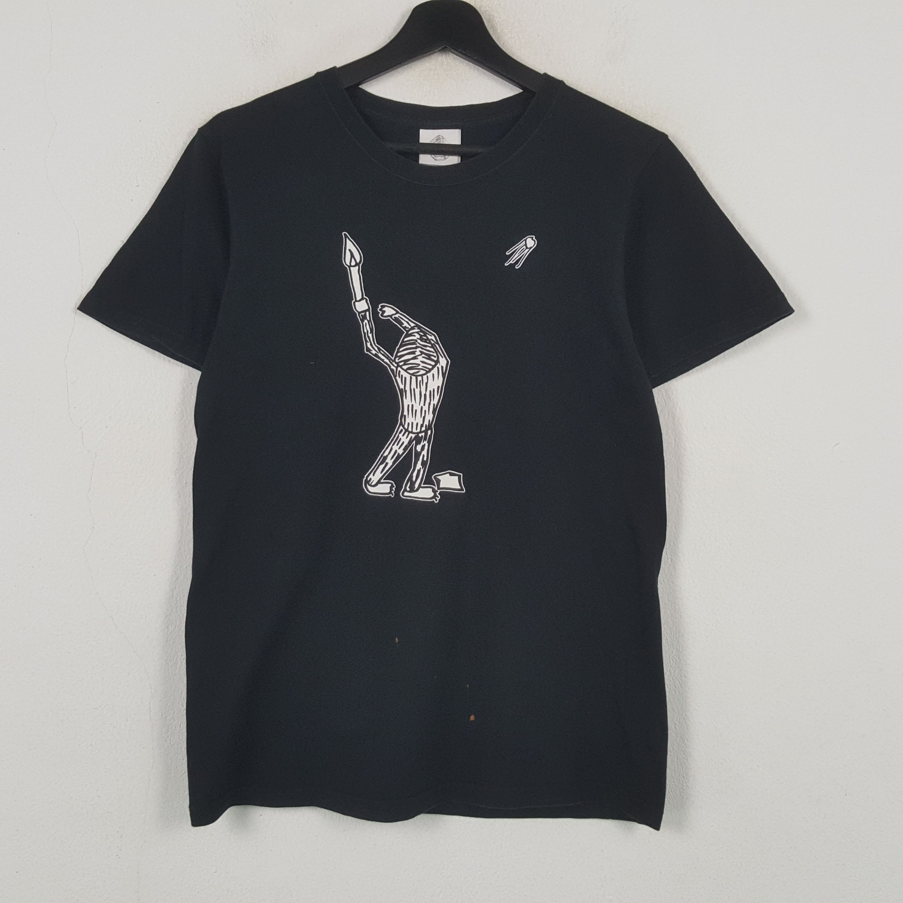 Vintage Yeti Vs Cromagnon Tshirt RR19 Size US S / EU 44-46 / 1 - 1 Thumbnail