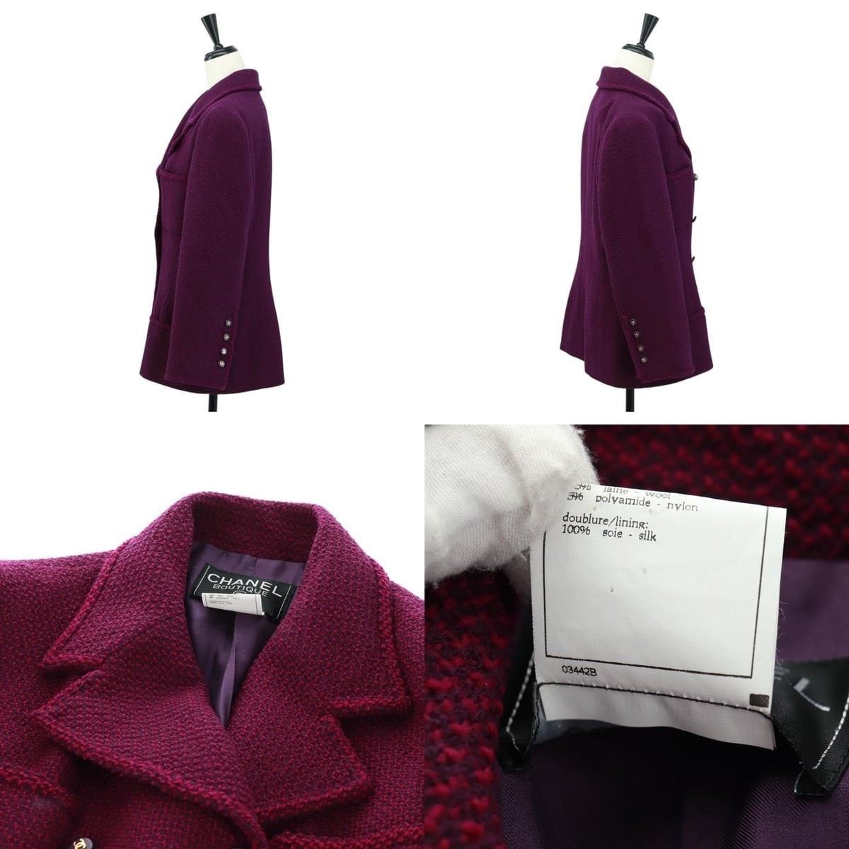 Chanel Chanel 44 Jacket Size US XXS / EU 40 - 3 Thumbnail
