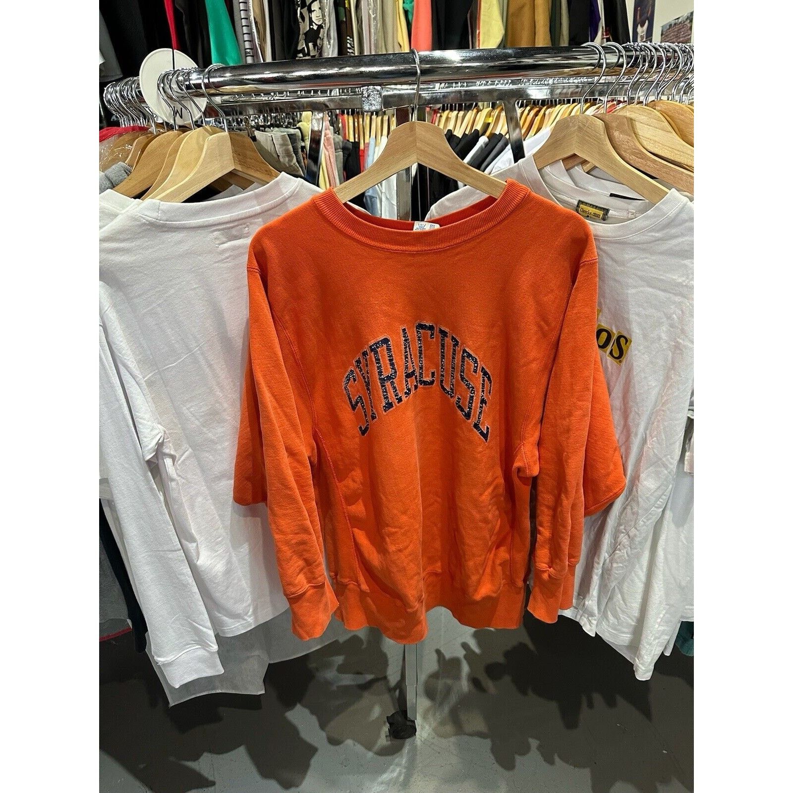 80s Champion Reverse Weave Syracuse University Sweatshirt L